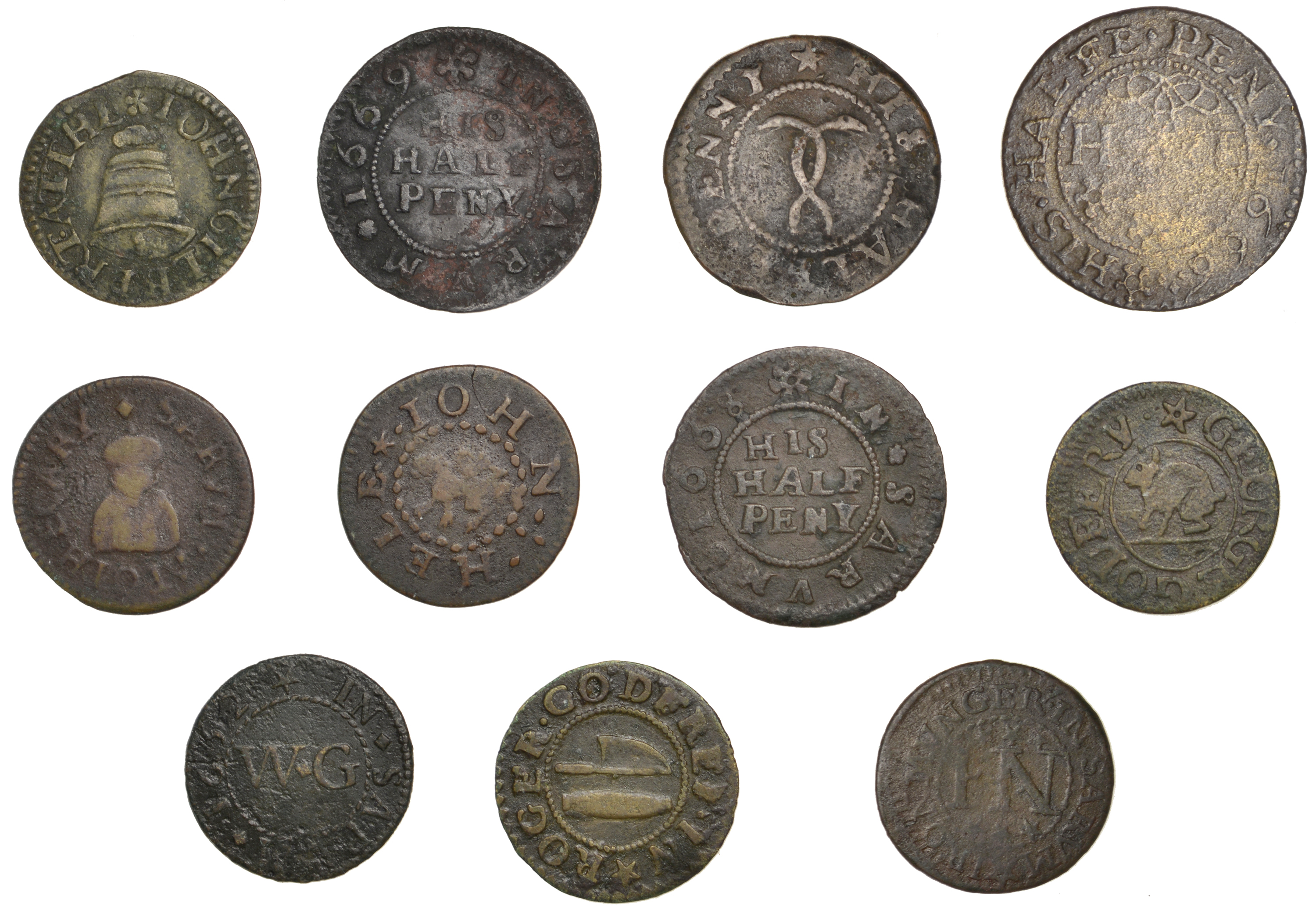 The Collection of Wiltshire Coins, Tokens and Paranumismatica formed by the late David Ward