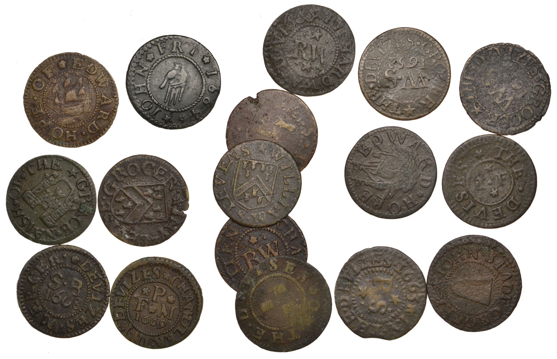 The Collection of Wiltshire Coins, Tokens and Paranumismatica formed by the late David Ward