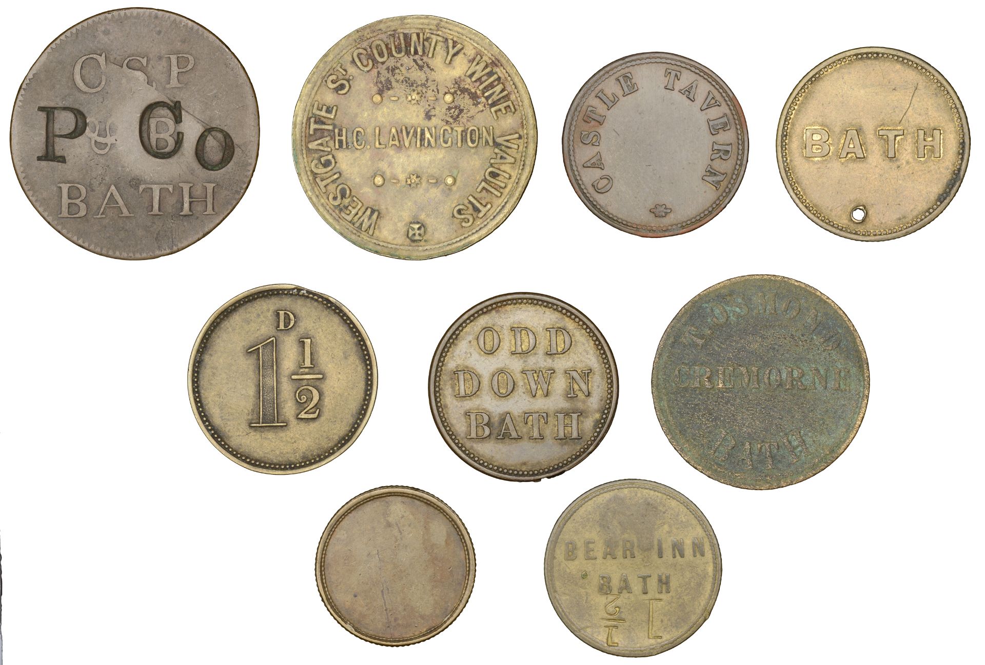 British Tokens from Various Properties - Bild 2 aus 2