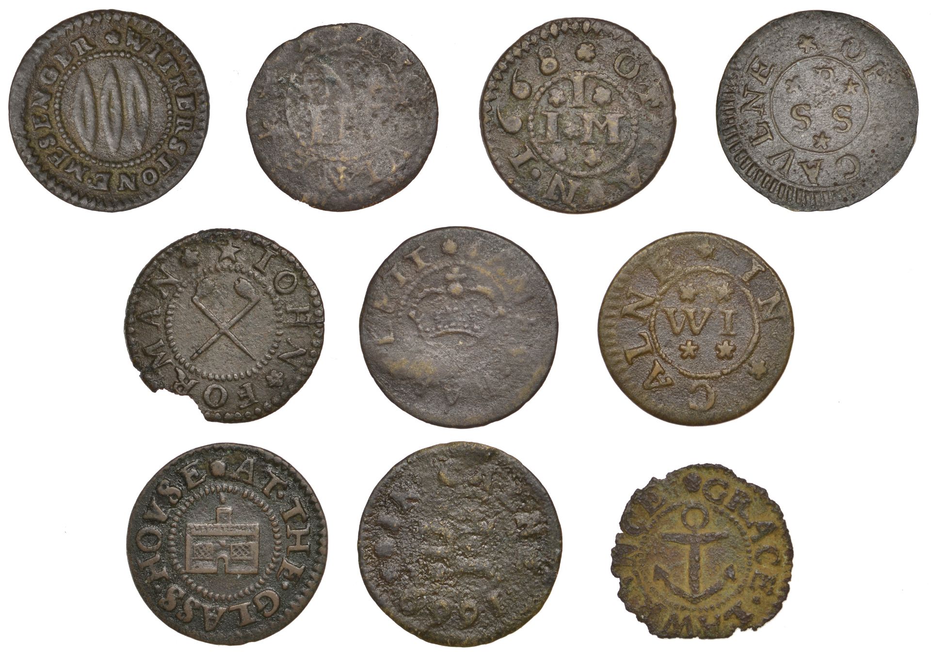 The Collection of Wiltshire Coins, Tokens and Paranumismatica formed by the late David Ward