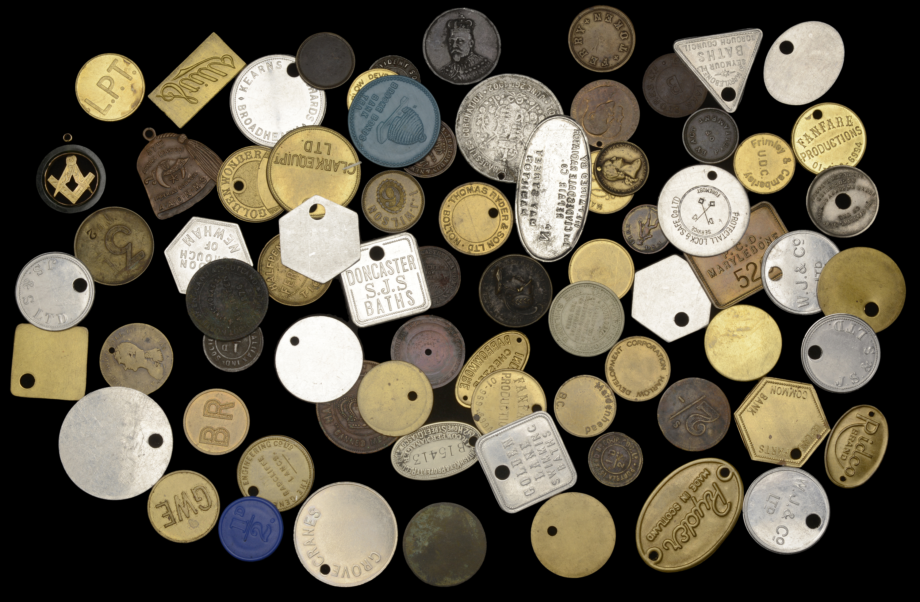 British Tokens from Various Properties