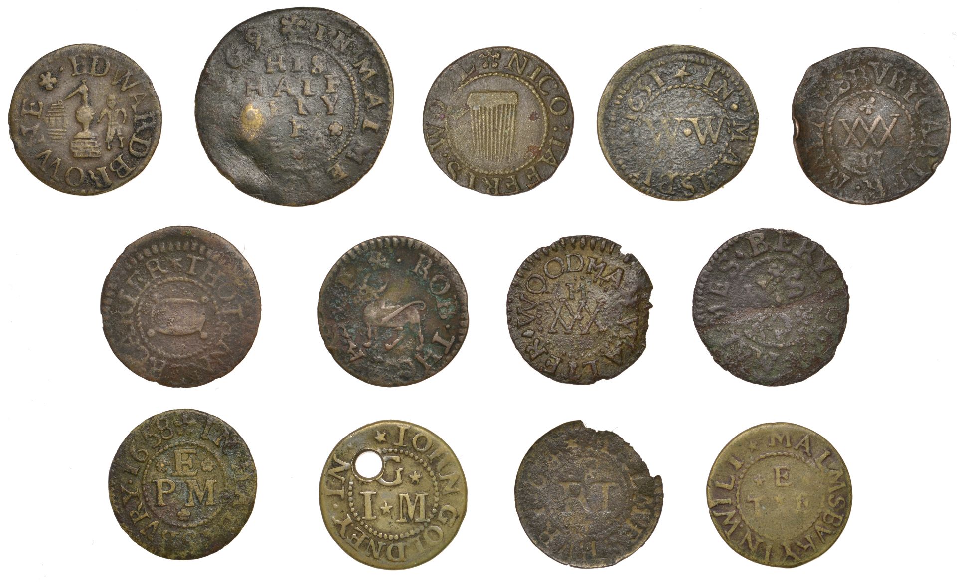 The Collection of Wiltshire Coins, Tokens and Paranumismatica formed by the late David Ward