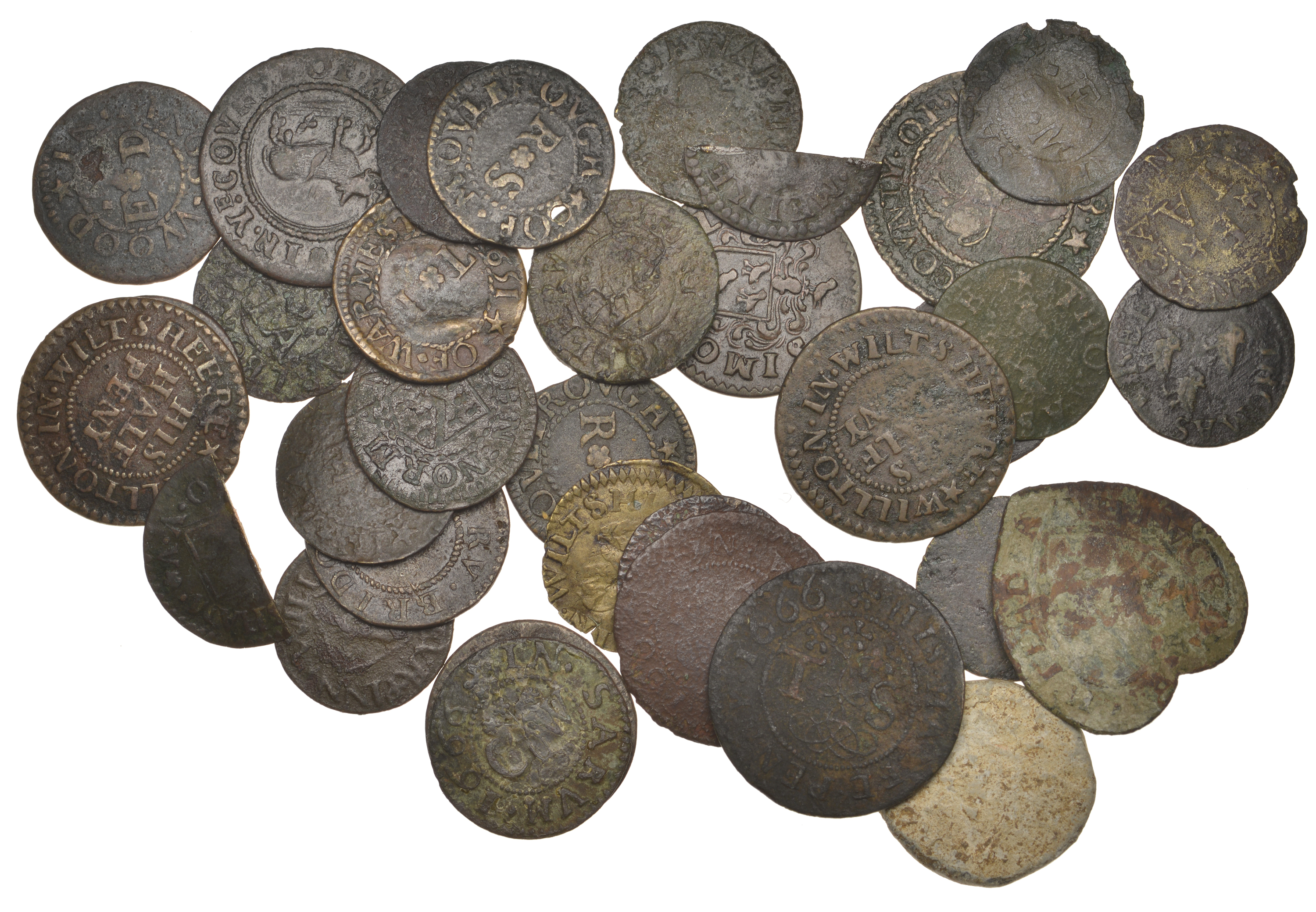 The Collection of Wiltshire Coins, Tokens and Paranumismatica formed by the late David Ward