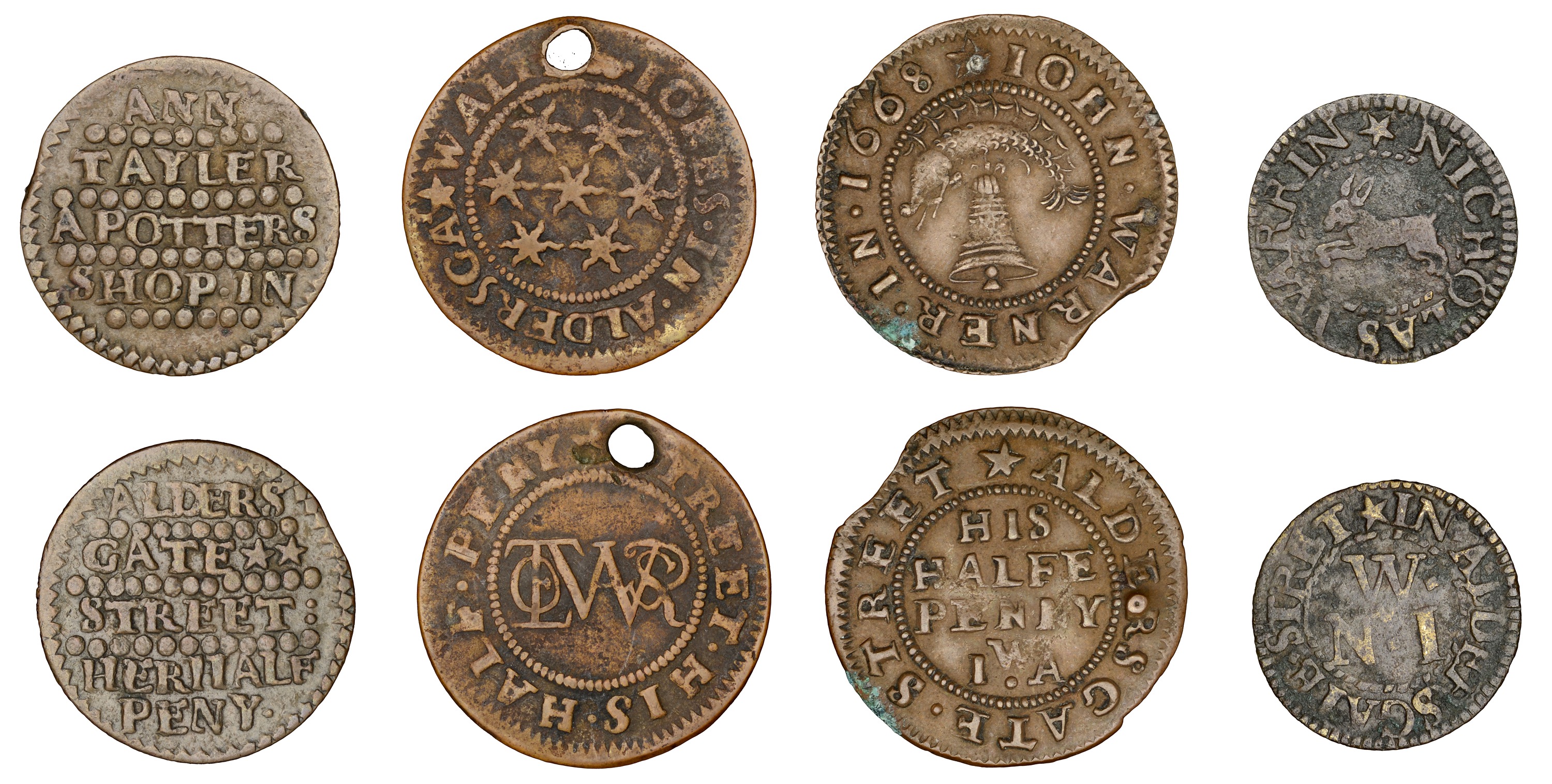 The Collection of 17th Century Tokens formed by the late Robert Thompson (Part III: Final)