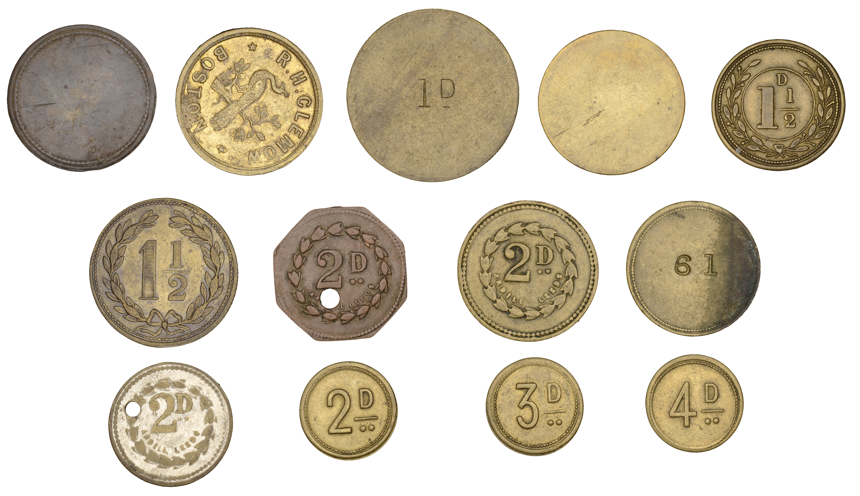 British Tokens from Various Properties - Image 2 of 2