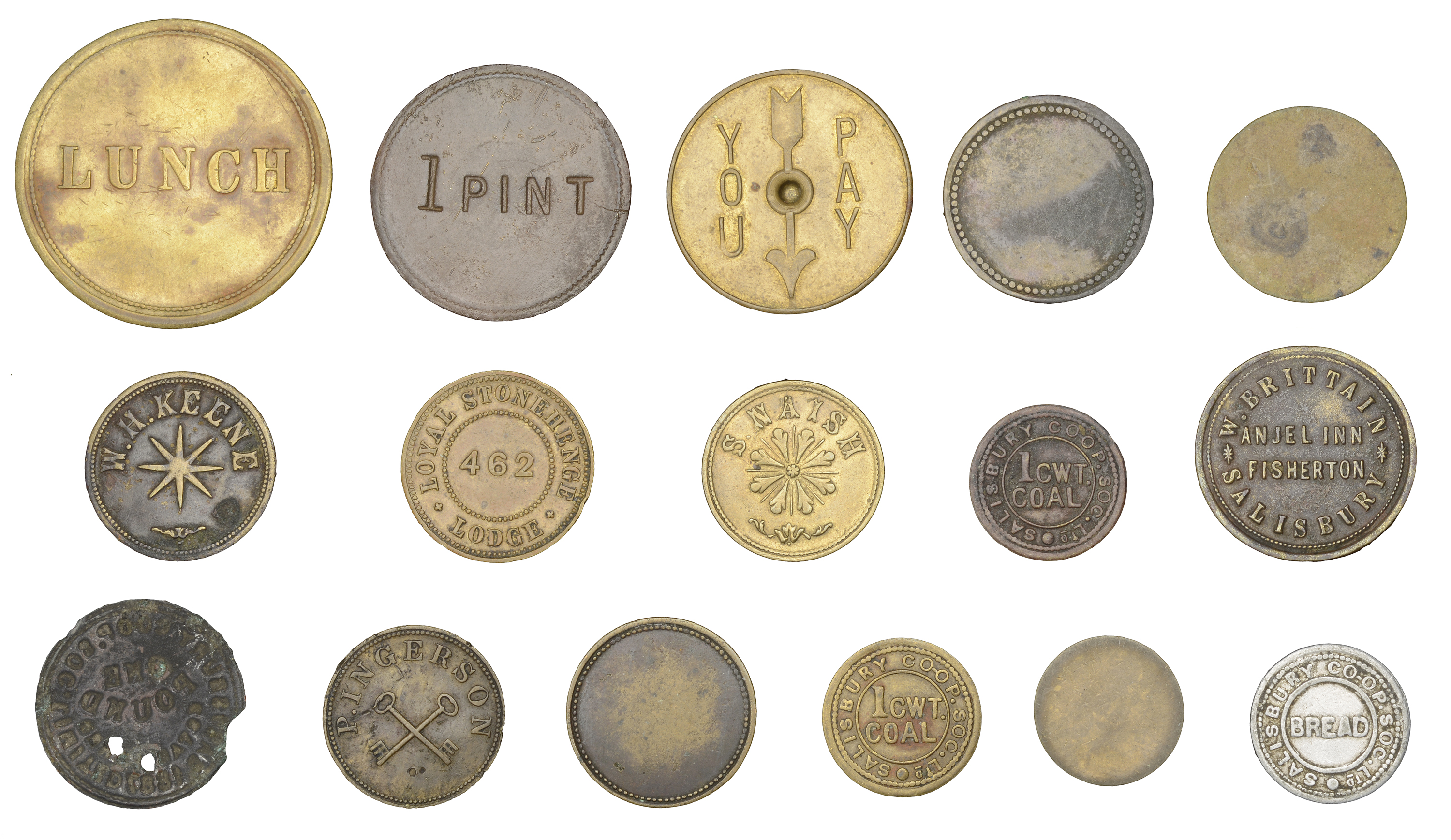 The Collection of Wiltshire Coins, Tokens and Paranumismatica formed by the late David Ward - Image 2 of 2