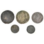 Scottish and Irish Coins from Various Properties