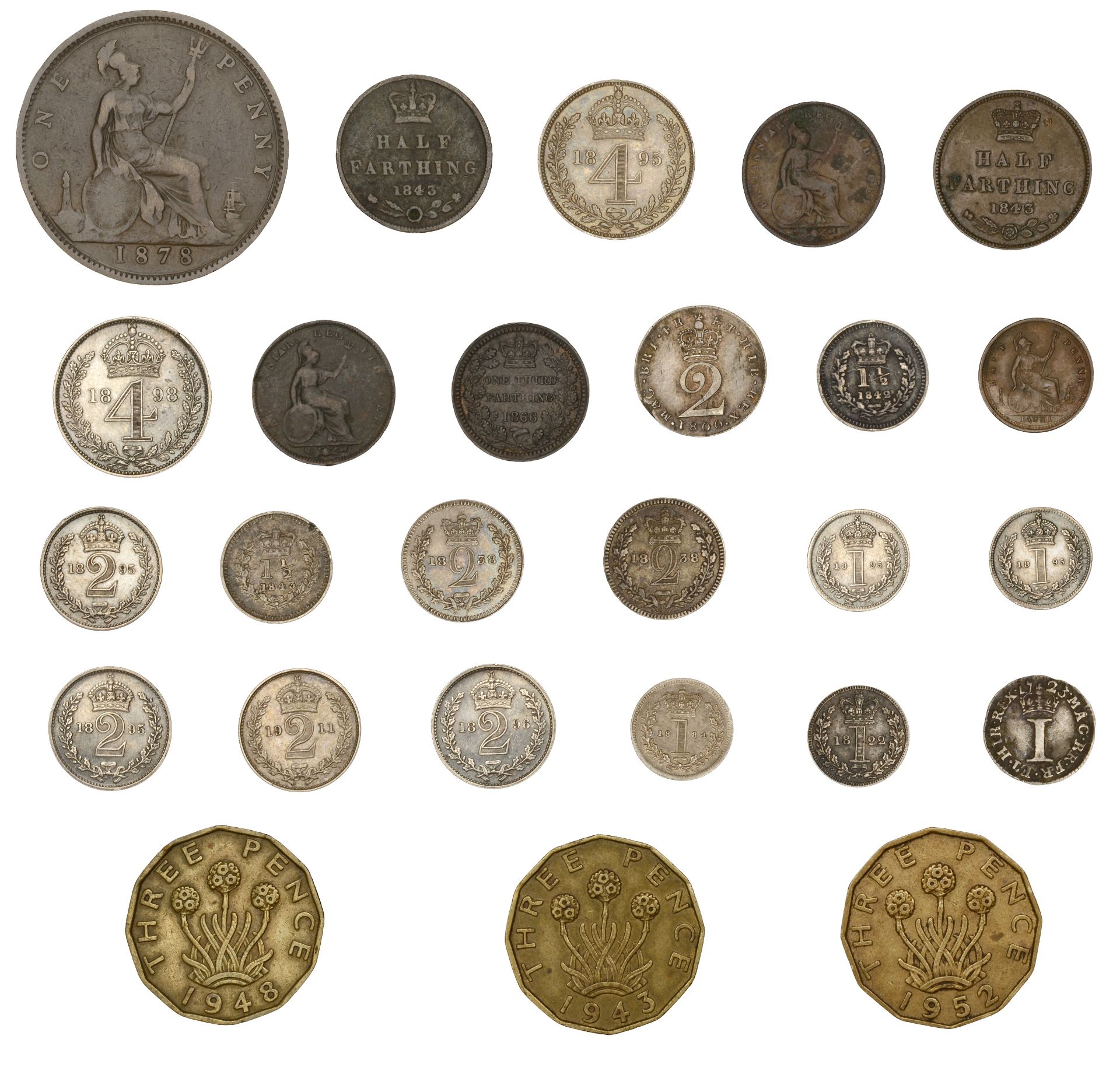 British Coins â€“ Lots - Bild 2 aus 2