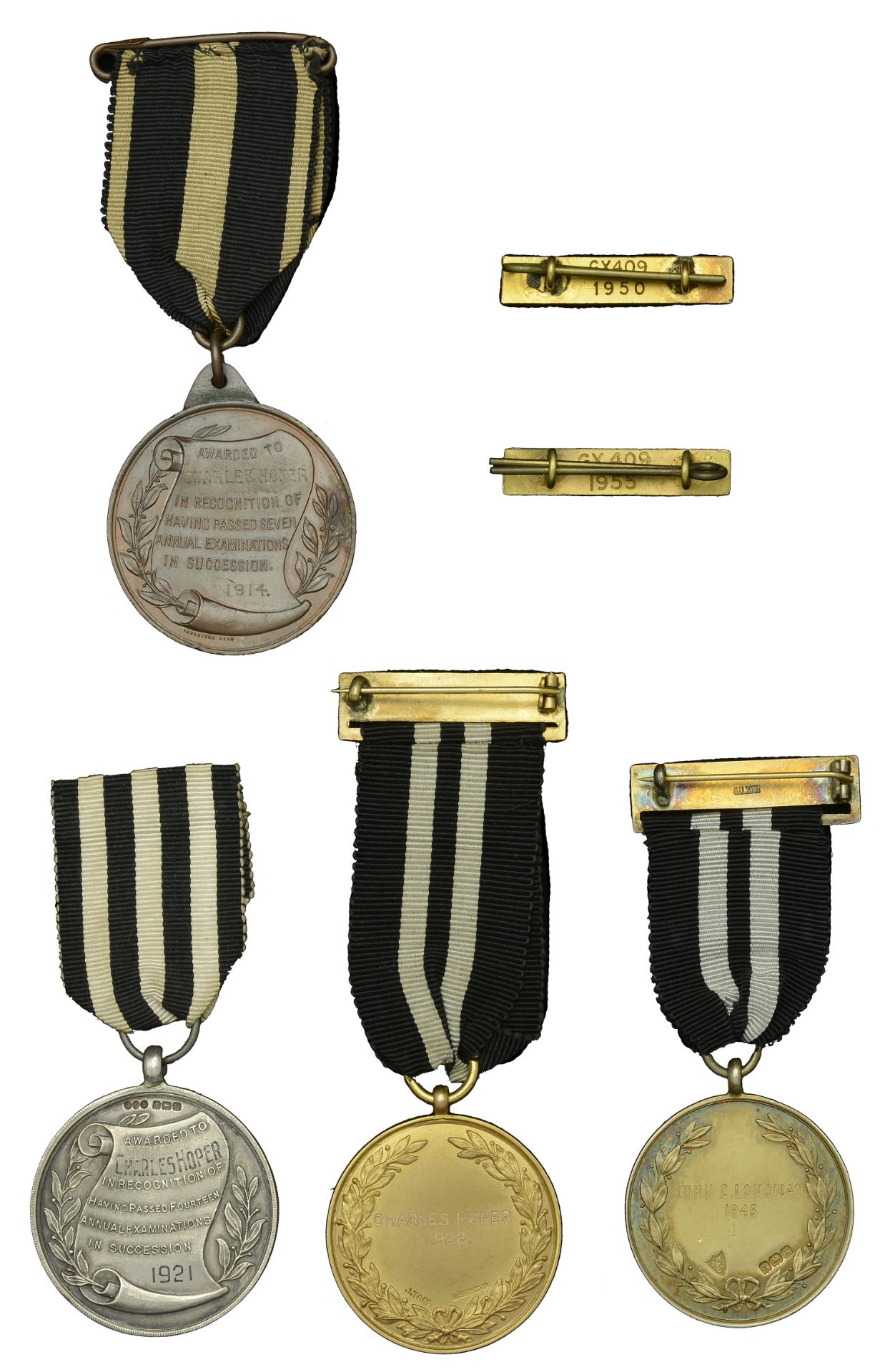 A Small Collection of Medals and Badges Related to Railways - Bild 2 aus 2