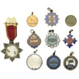 A Small Collection of Medals and Badges Related to Railways