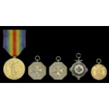 A Small Collection of Medals and Badges Related to Railways