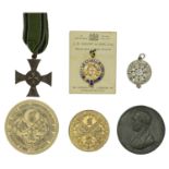 A Small Collection of Medals and Badges Related to Railways