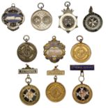 A Small Collection of Medals and Badges Related to Railways