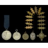 A Small Collection of Medals and Badges Related to Railways