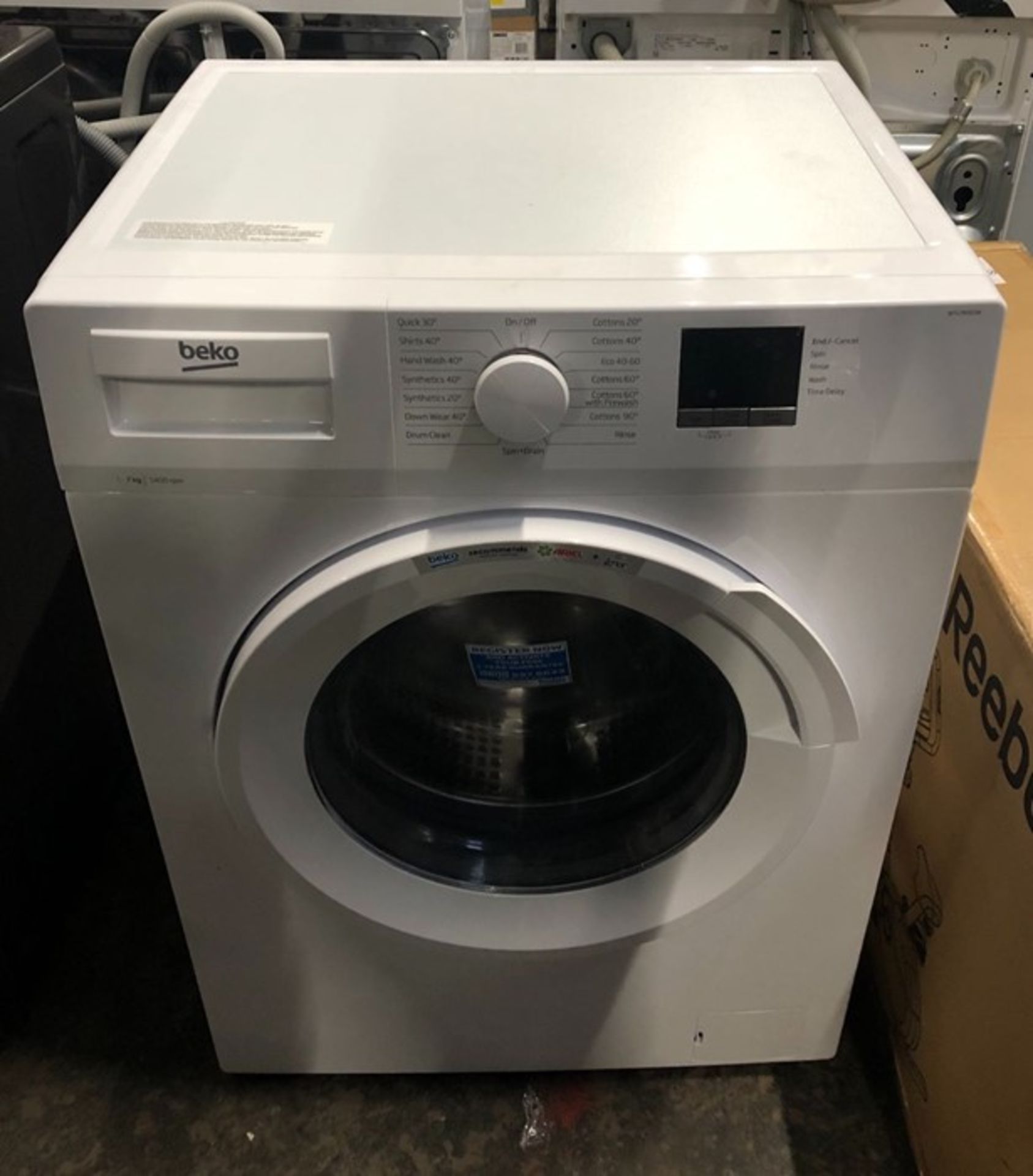 BEKO WTL84131W WASHING MACHINE