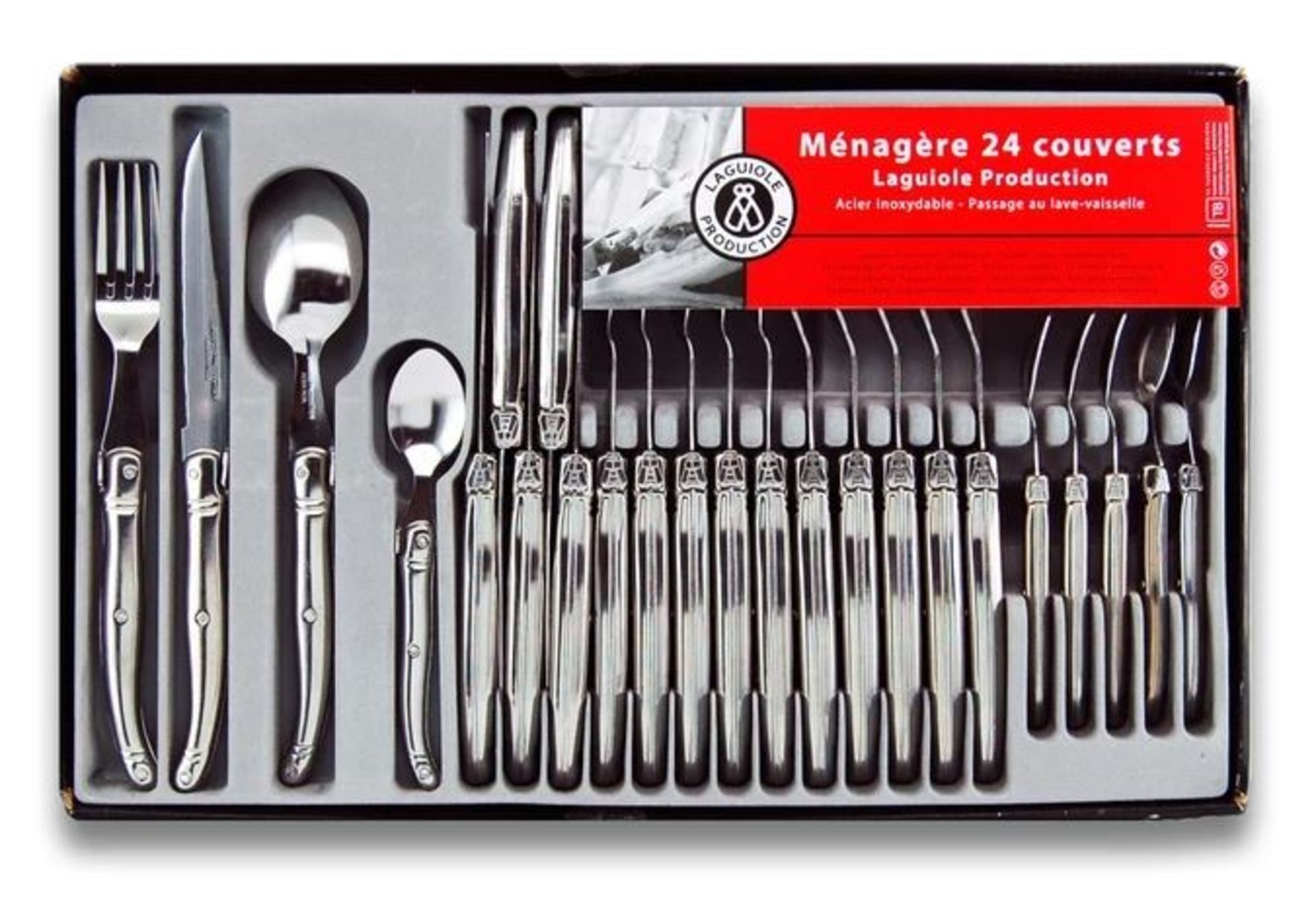 LA REDOUTE TRADITION 24 PIECE CUTLERY SET