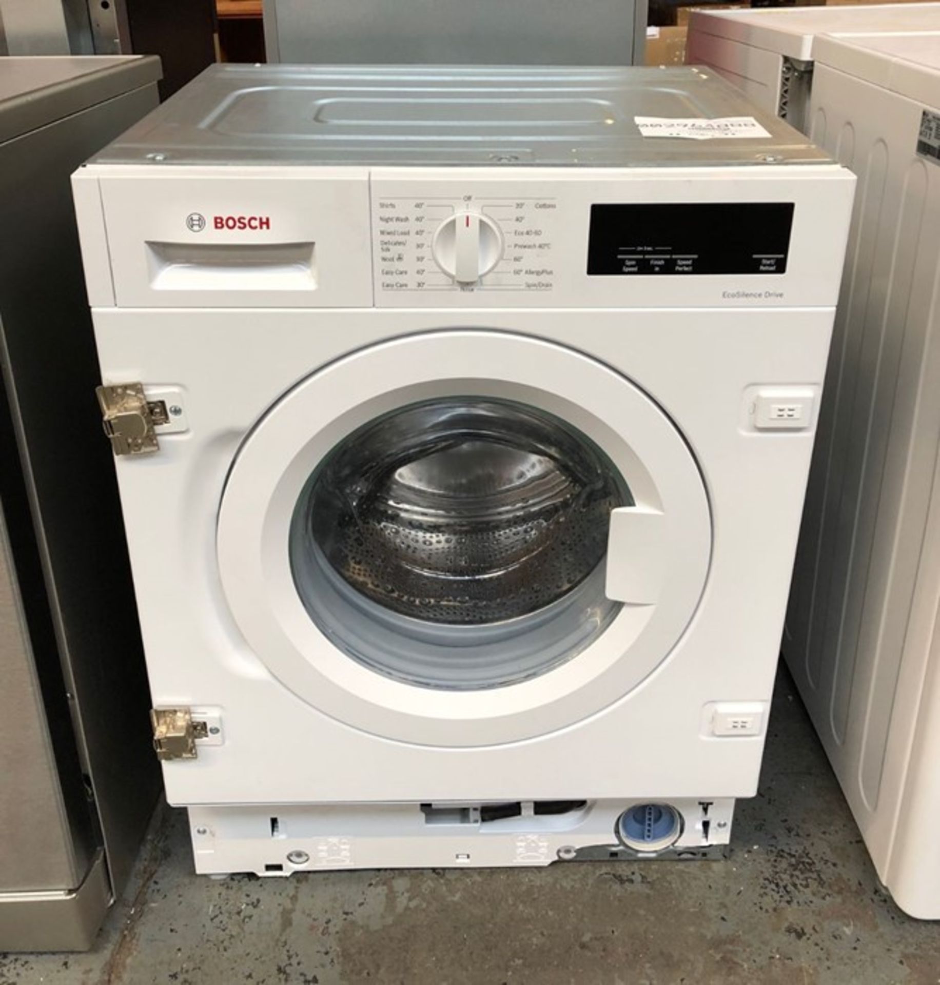 BOSCH WIW28301GB INTEGRATED WASHING MACHINE