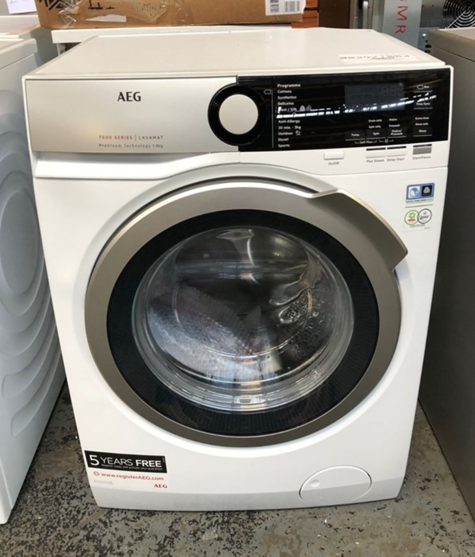 AEG L7FEE865R WASHING MACHINE