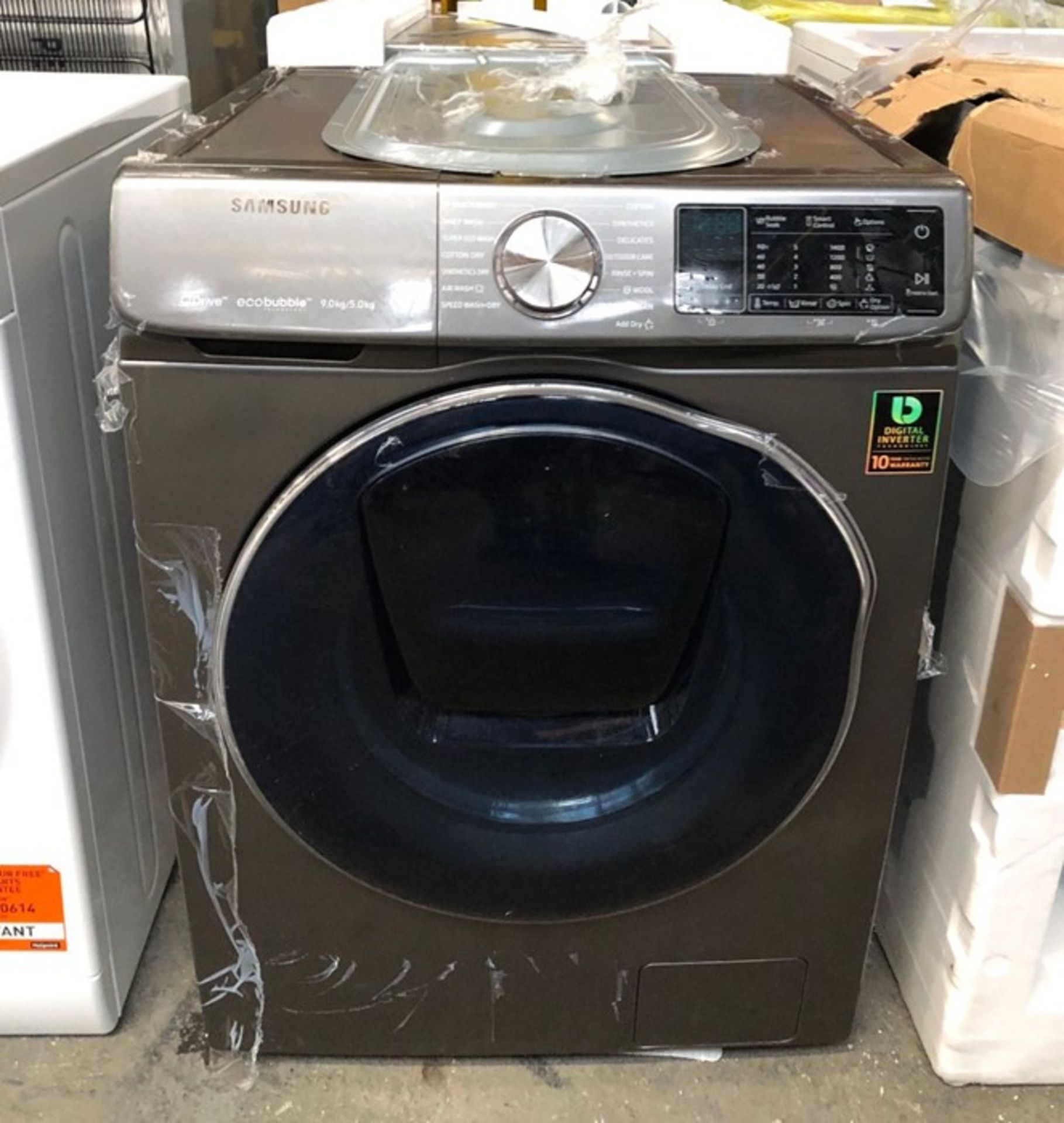 SAMSUNG WD90N645OOX QD WASHER DRYER