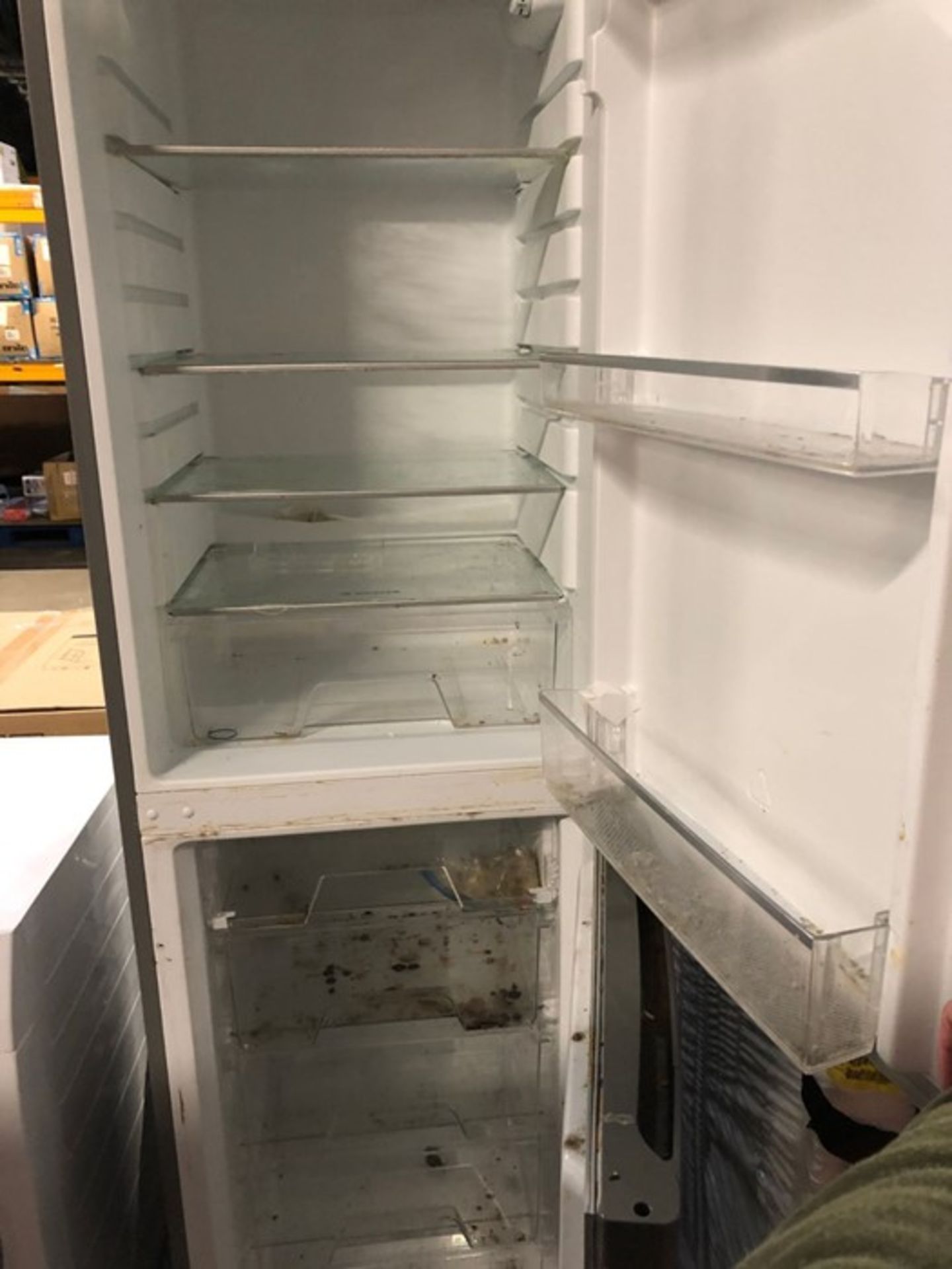 HOOVER HFF195XK FRIDGE FREEZER - Image 2 of 3