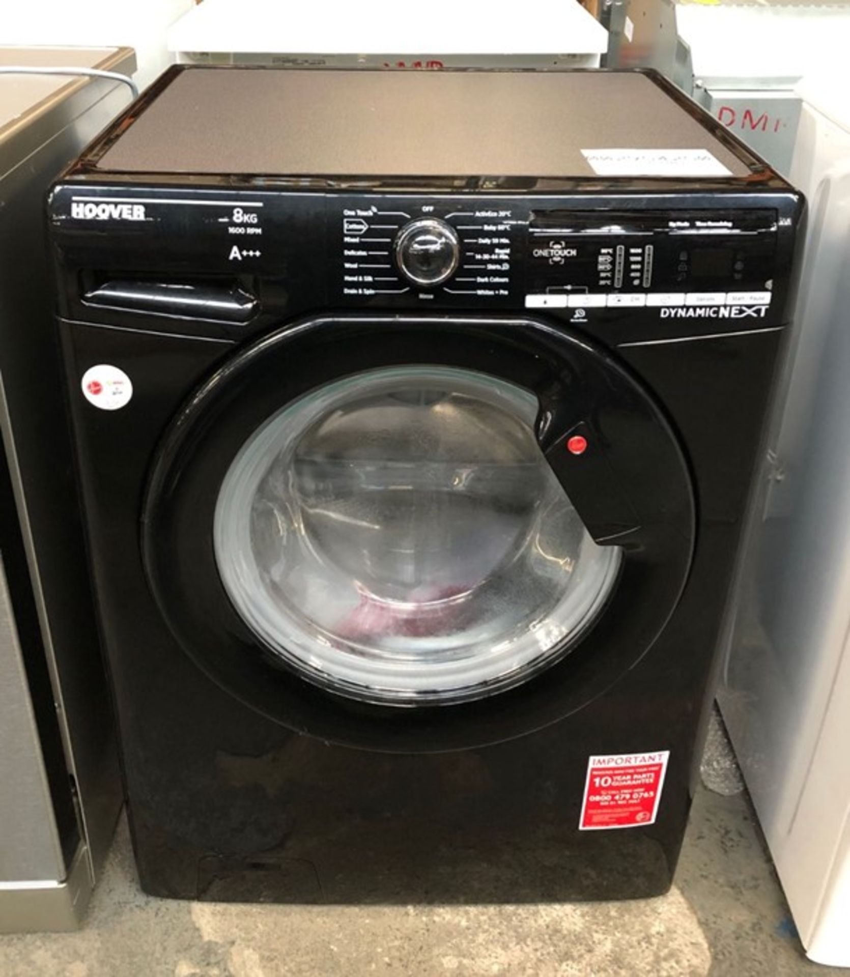 HOOVER DXOA68IB3B WASHING MACHINE