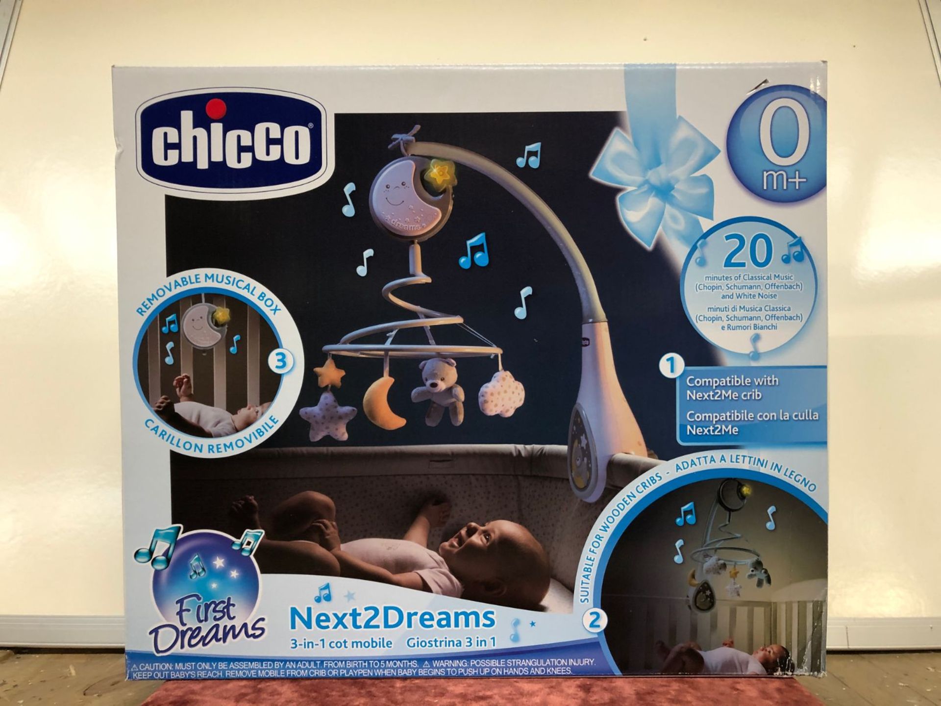 1 X CHICCO DREAM FIRST DREAMS MOBILE / RRP £32.00