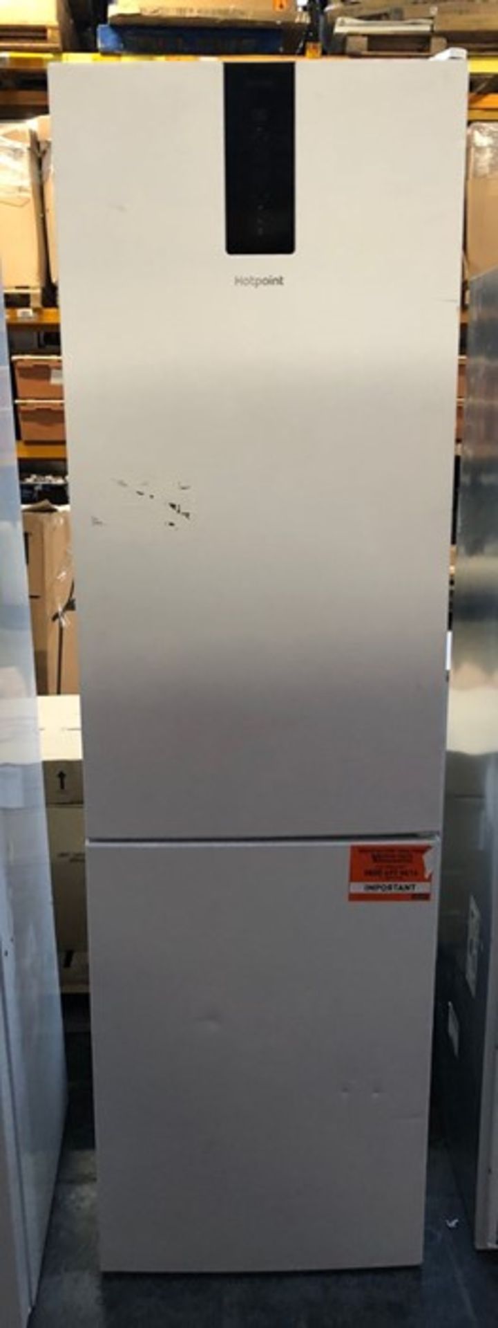 HOTPOINT FRIDGE FREEZER - H7NT 911T WH1 / RRP £499.99 / CONDITION REPORT: UNTESTED CUSTOMER