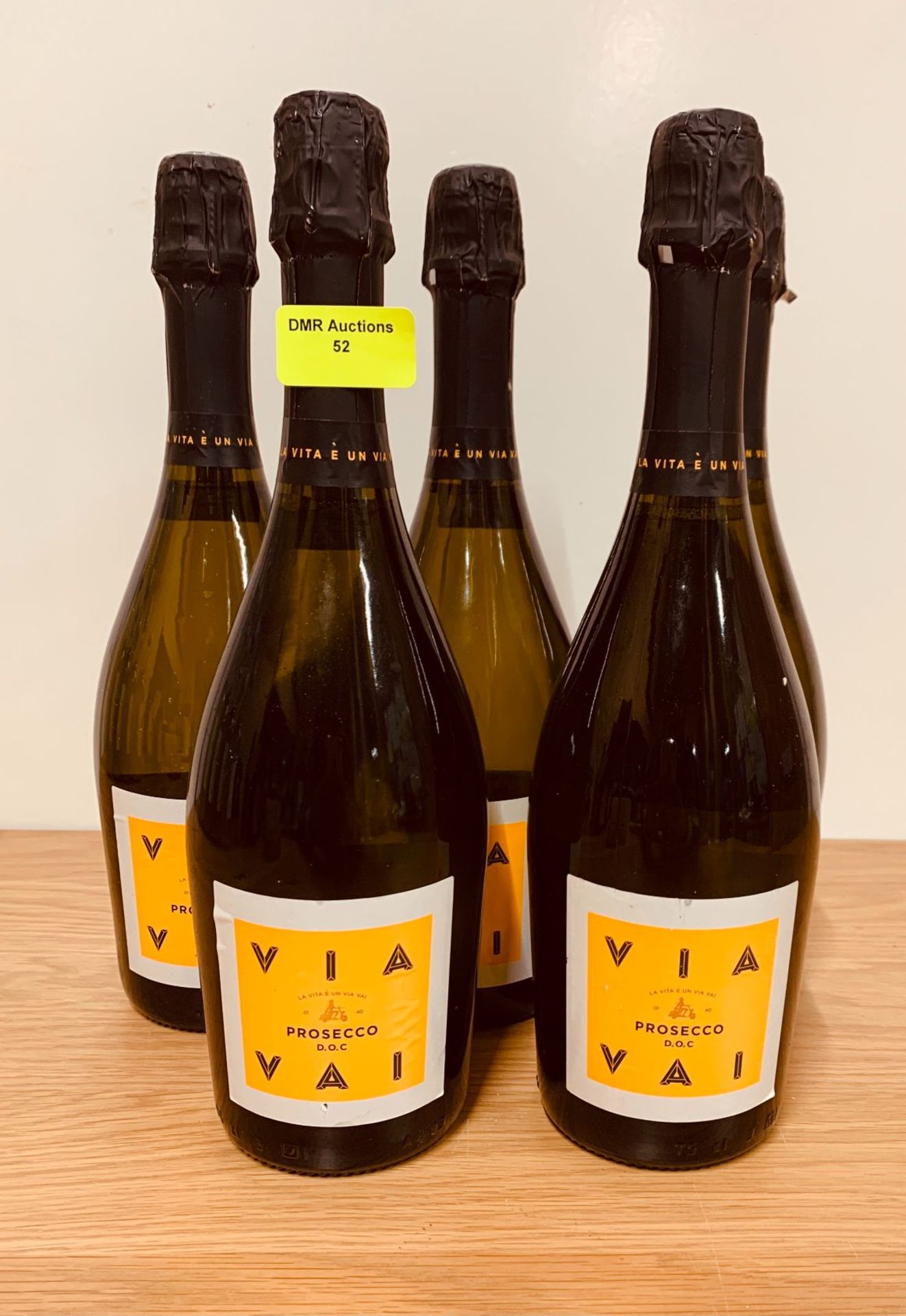 5 x VIA VAI PROSECCO D.O.C EXTRA DRY 75CL