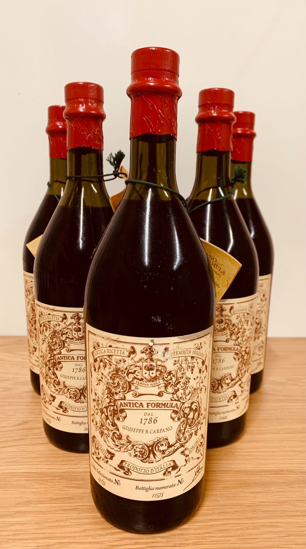 6 x ANTICA FORMULA CARPANO VERMOUTH 1L