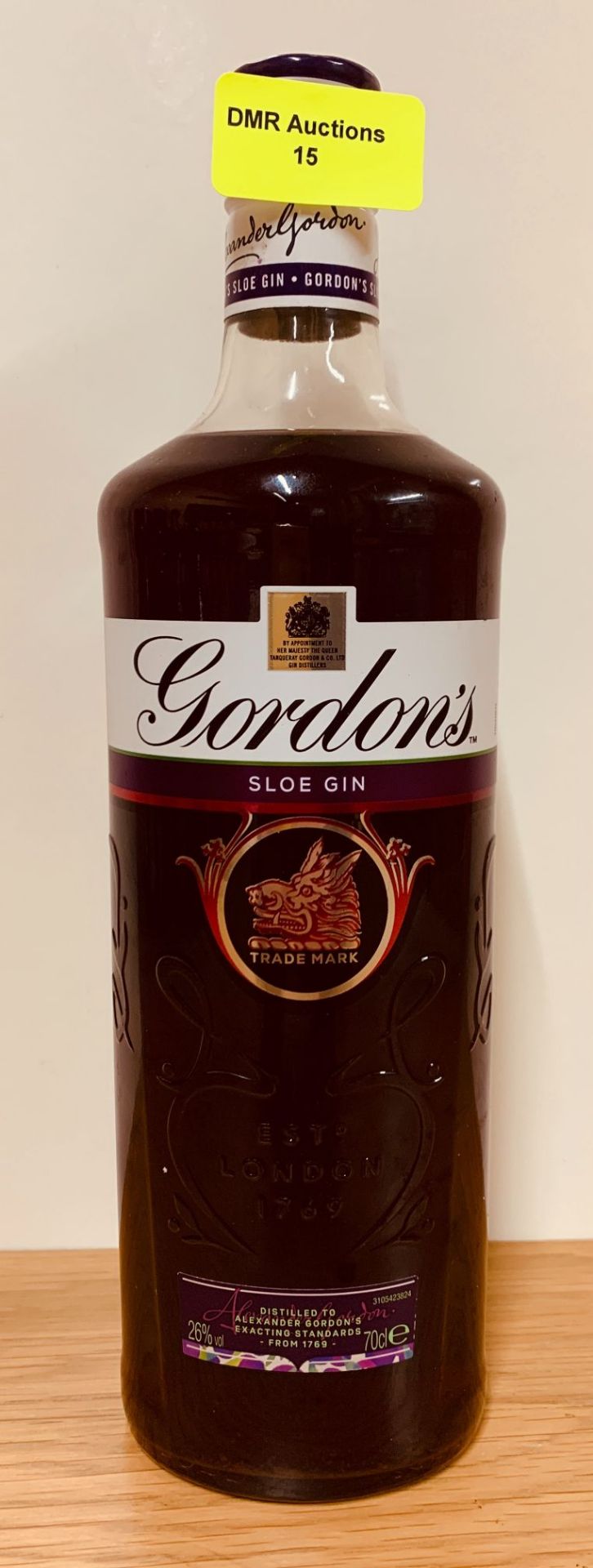 1 x GORDON'S SLOE GIN 70CL