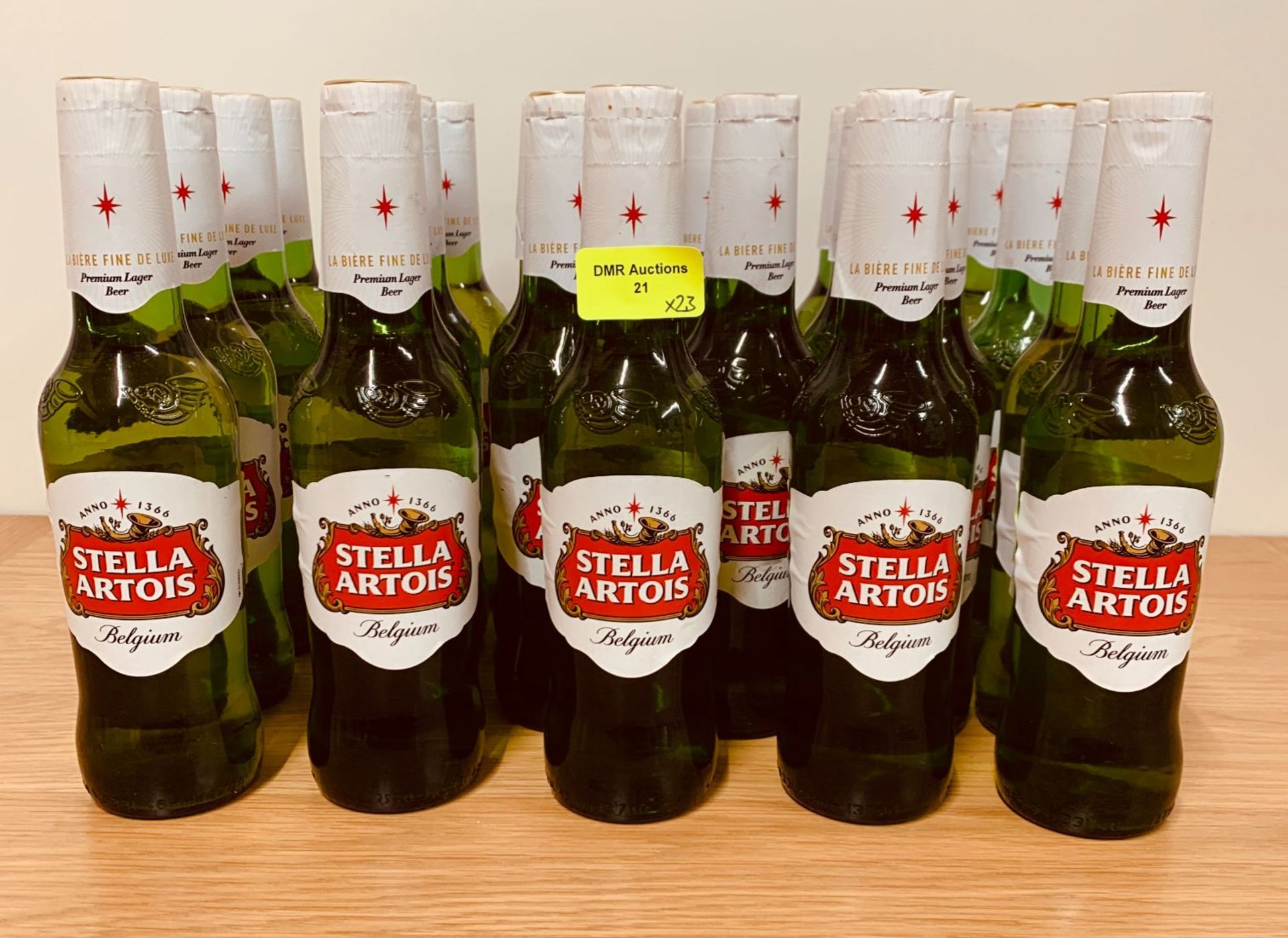 23 x STELLA ARTOIS PREMIUM LAGER 330ML