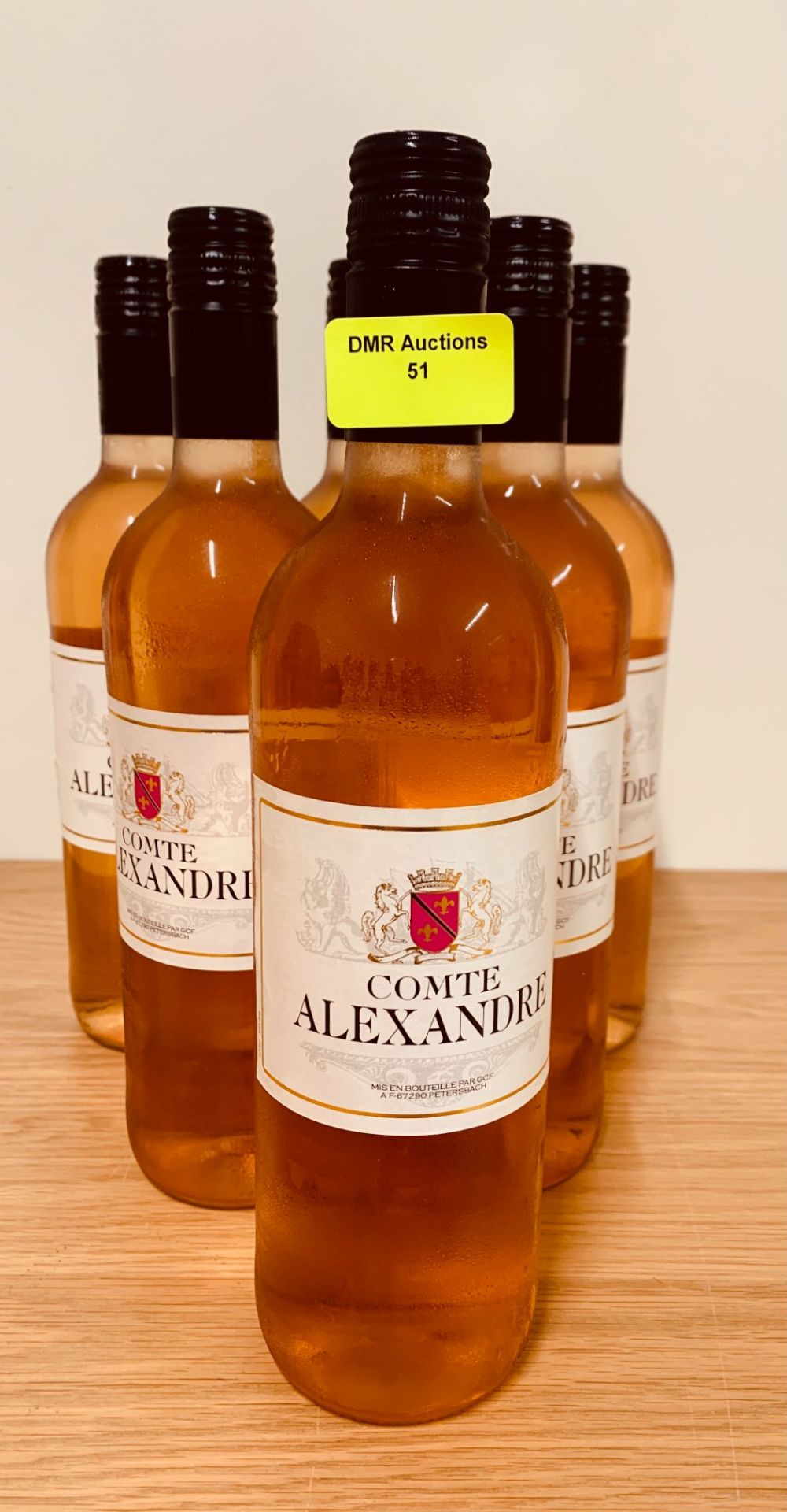 6 x COMTE ALEXANDRE ROSE WINE 75CL