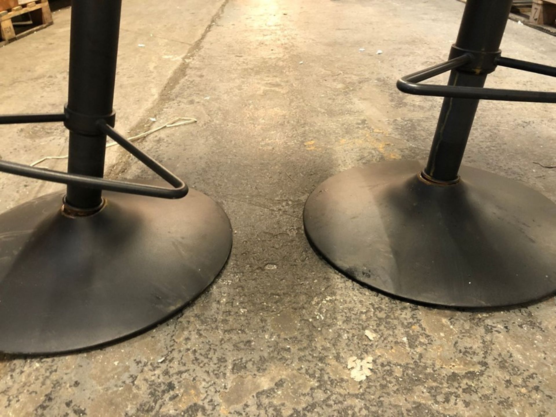 2 x HOUSE BY JOHN LEWIS WHISTLER GAS LIFT ADJUSTABLE BAR STOOLS - Image 2 of 2