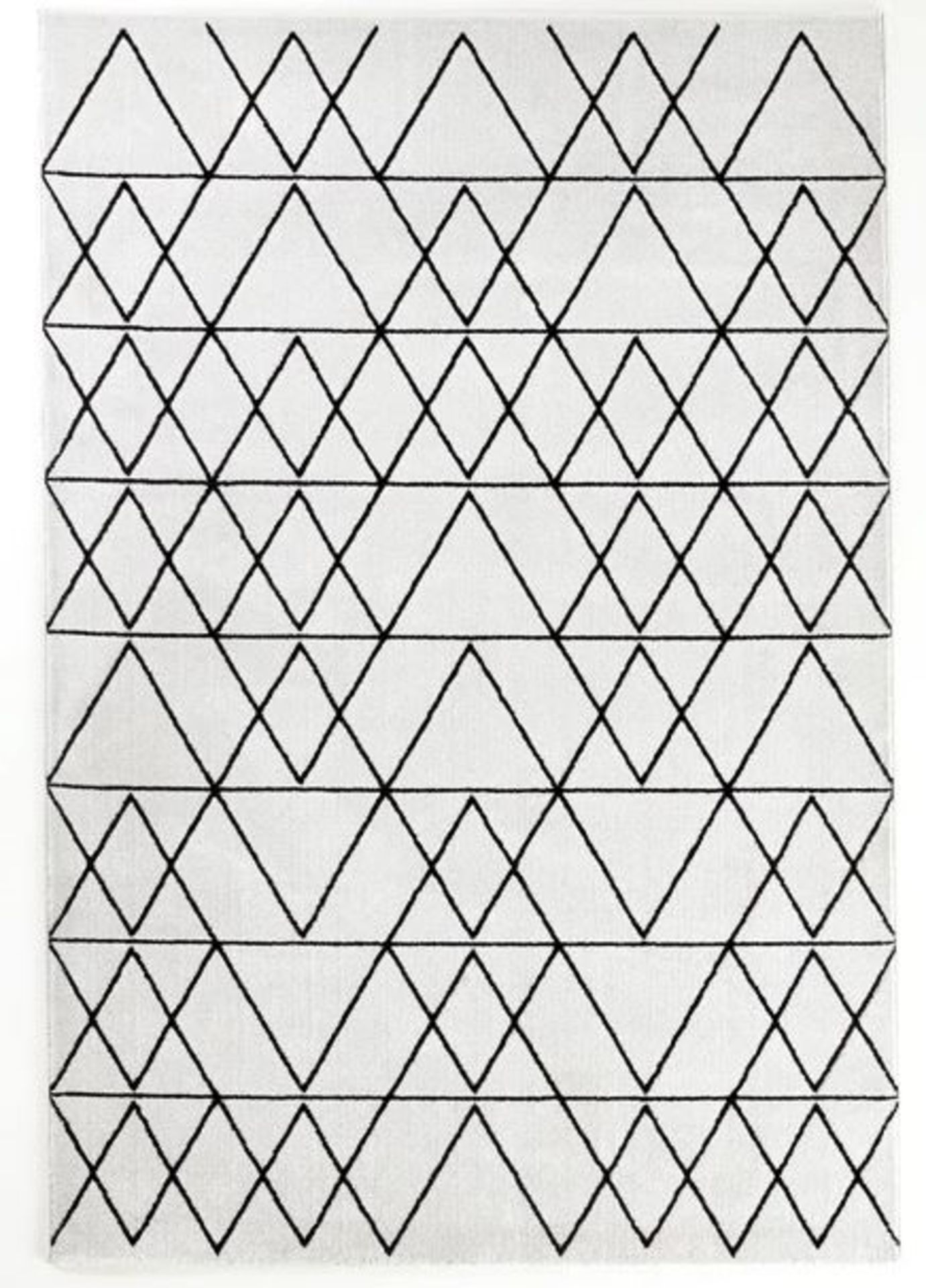 LA REDOUTE FEDRO GEOMETRIC RUG / 200X290CM