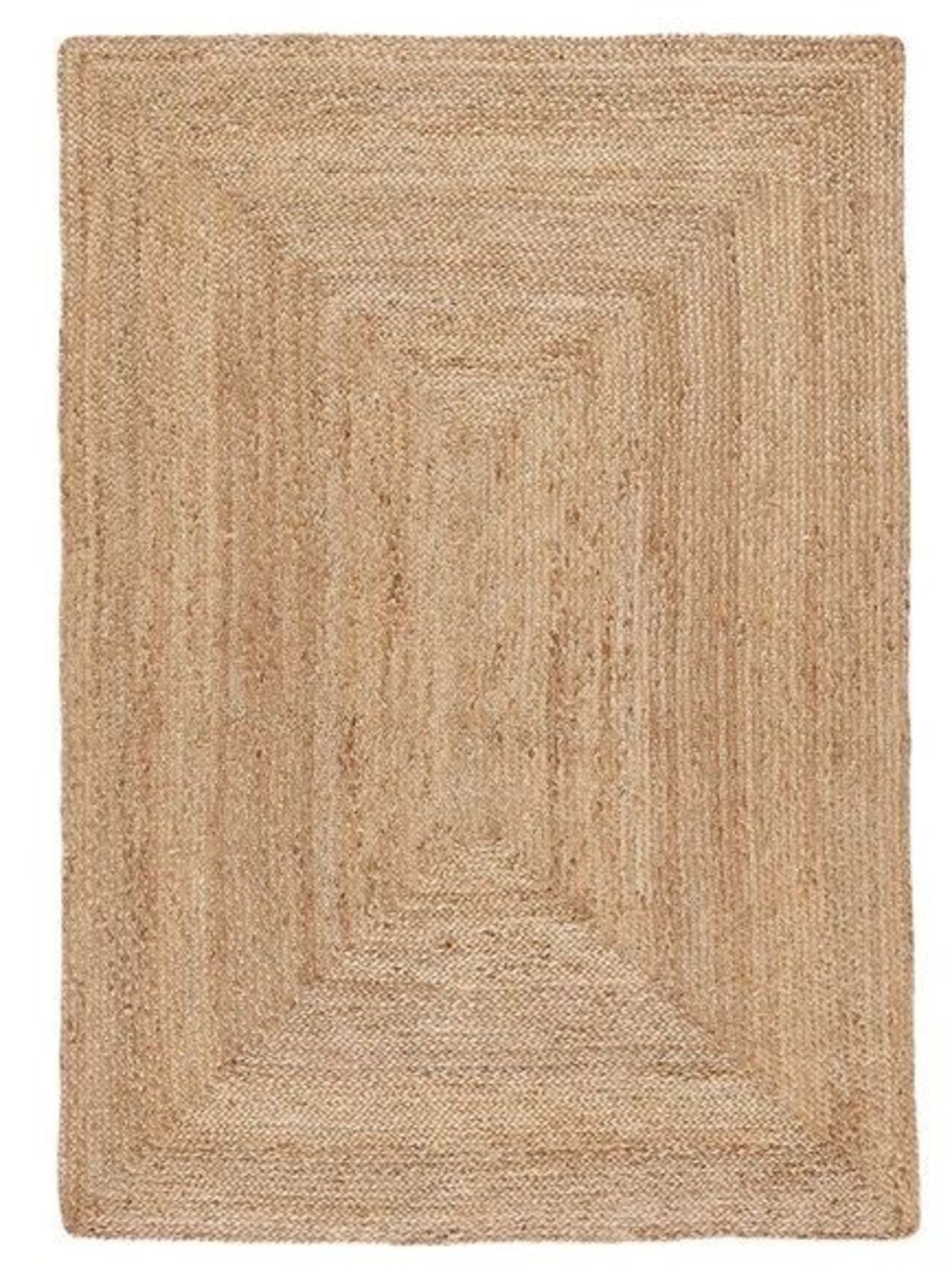 LA REDOUTE AFTAS RECTANGULAR JUTE RUG / 200X290CM