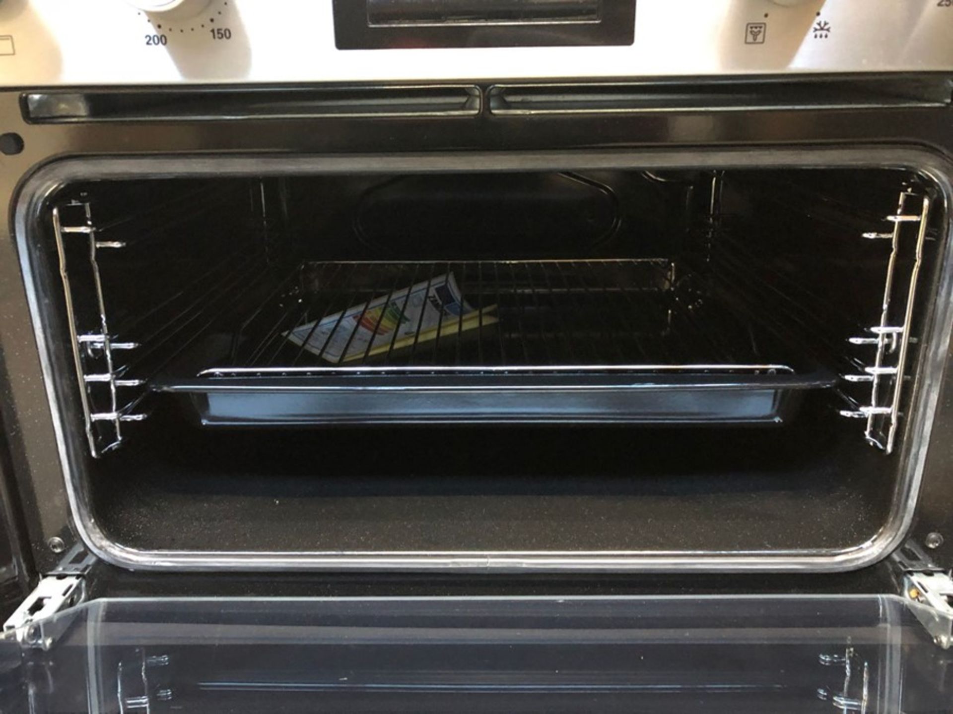 ZANUSSI DOUBLE ELECTRIC OVEN - ZOF35661XK / RRP £449.00 / CONDITION REPORT: UNTESTED CUSTOMER - Image 2 of 3