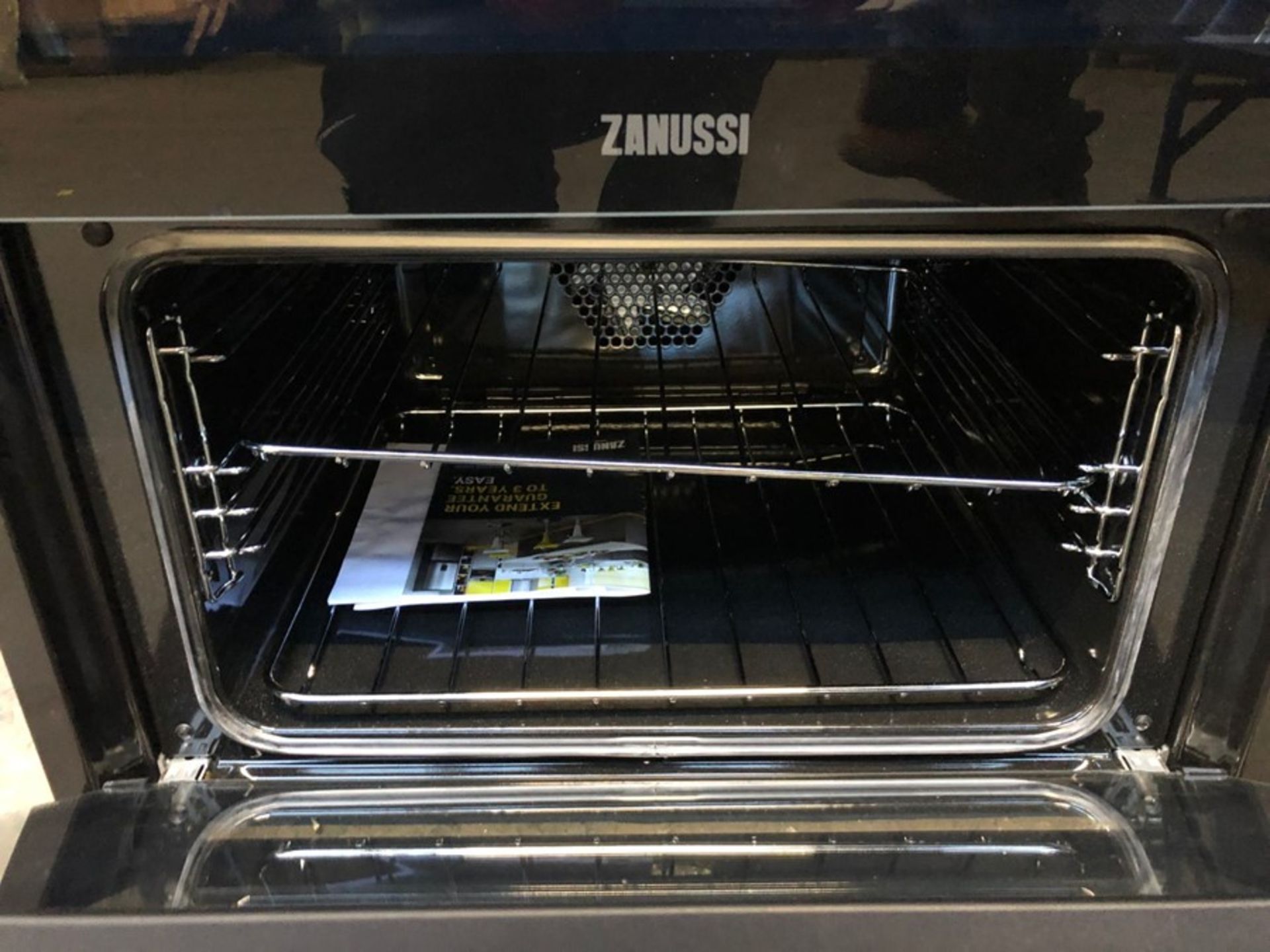 ZANUSSI DOUBLE ELECTRIC OVEN - ZOF35661XK / RRP £449.00 / CONDITION REPORT: UNTESTED CUSTOMER - Image 3 of 3