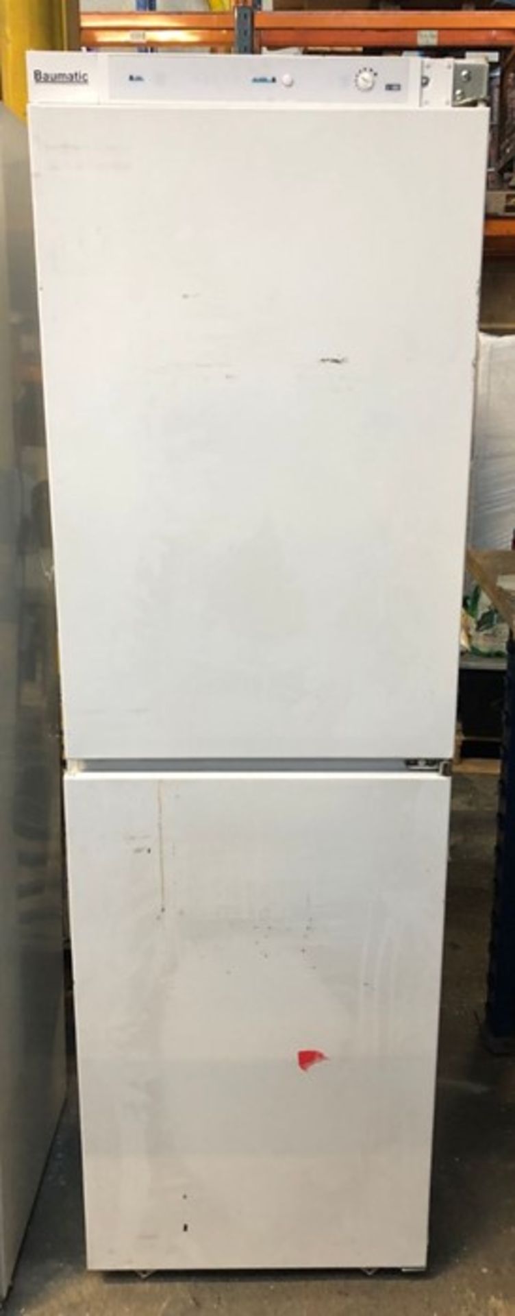 BAUMATIC FRIDGE FREEZER - BRB2617 / RRP £399.00 / CONDITION REPORT: UNTESTED CUSTOMER RETURN.