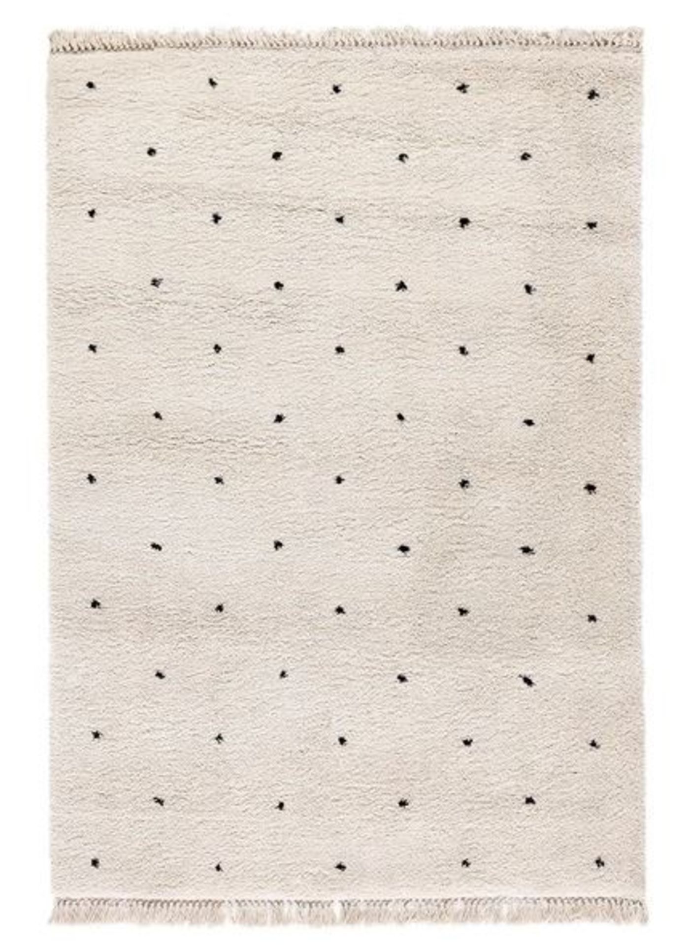 LA REDOUTE AVA SPOTTED BERBER-STYLE RUG (160X230)