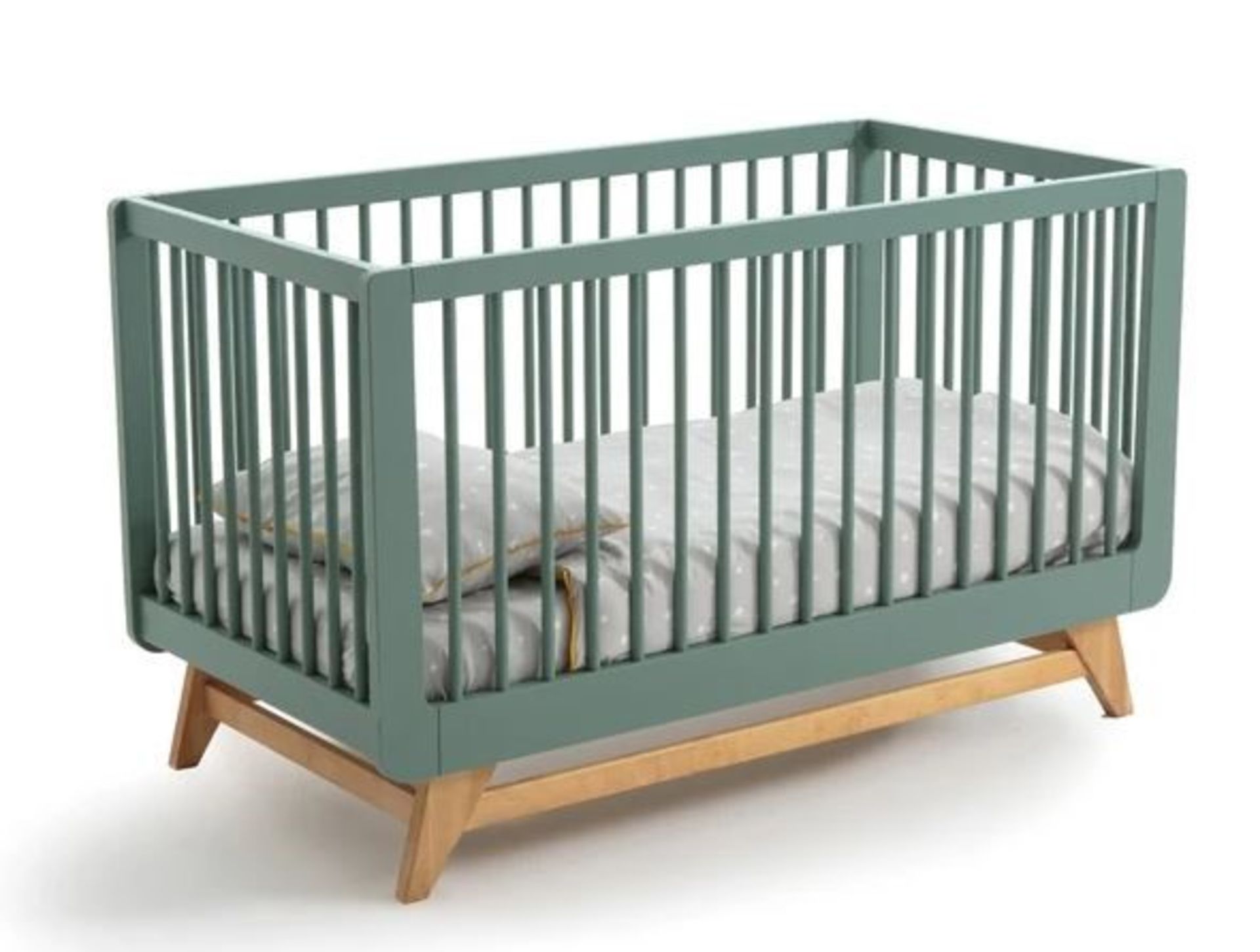 LA REDOUTE WILLOX ADJUSTABLE COT BED (70 X 140CM)