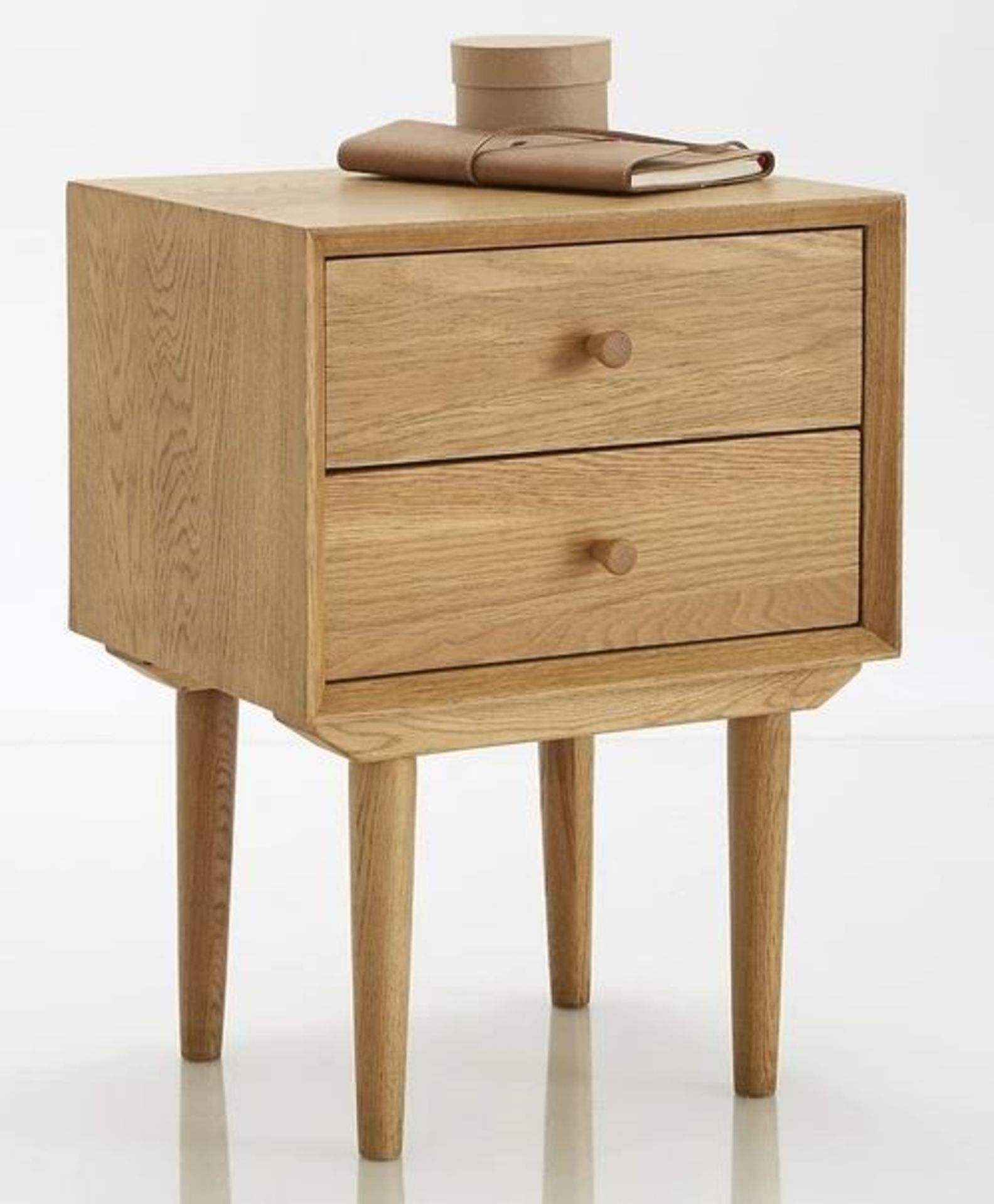 LA REDOUTE QUILDA VINTAGE BEDSIDE TABLE