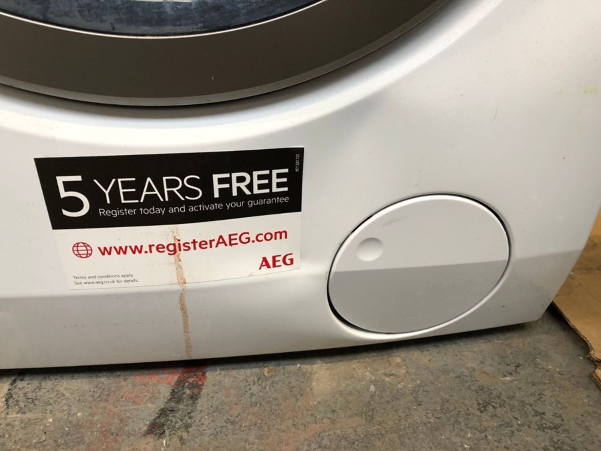 AEG FREESTANDING WASHING MACHINE - L7FEE945R / RRP £679.00 / CONDITION REPORT: UNTESTED CUSTOMER - Image 2 of 3