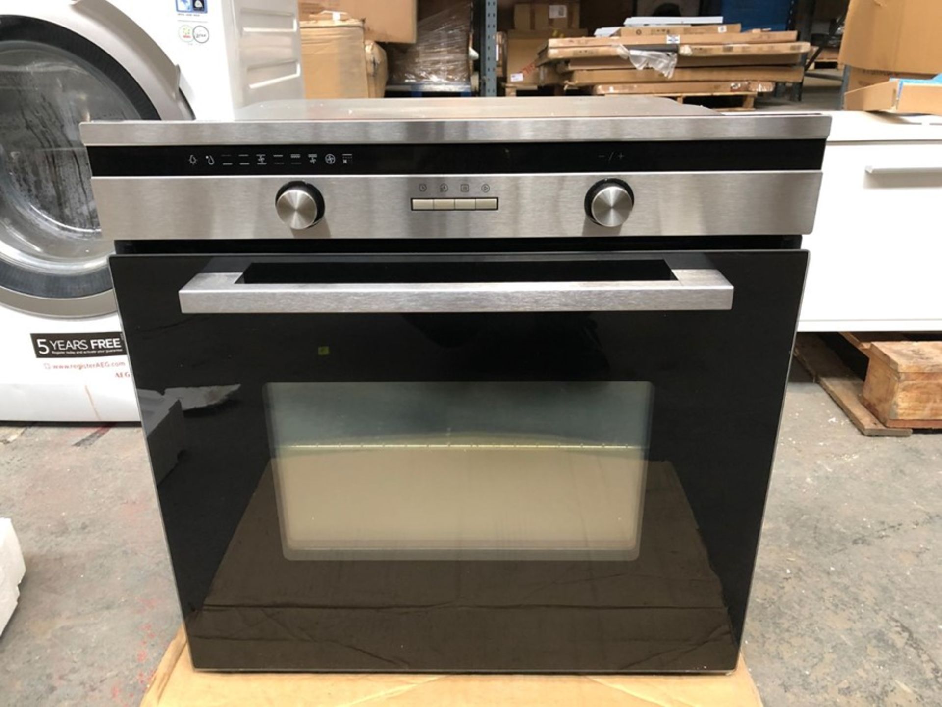 CULINA SINGLE BUILT-IN ELECTRIC OVEN - UB70NPYS / RRP £519.00 / CONDITION REPORT: UNTESTED