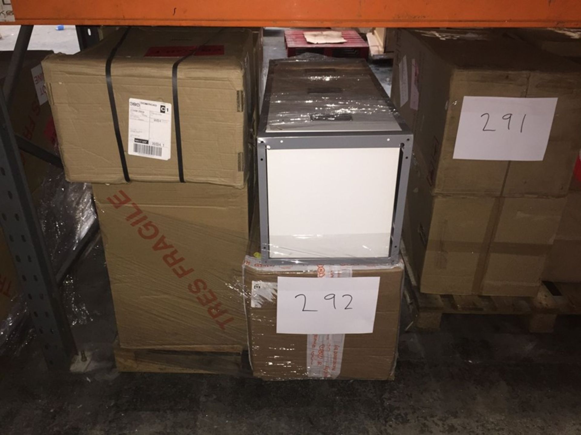 1 X BULK PALLET TO CONTAIN 6 ASSORTED FILING CABINETS, SIZES AND COLOURS VARY - L7