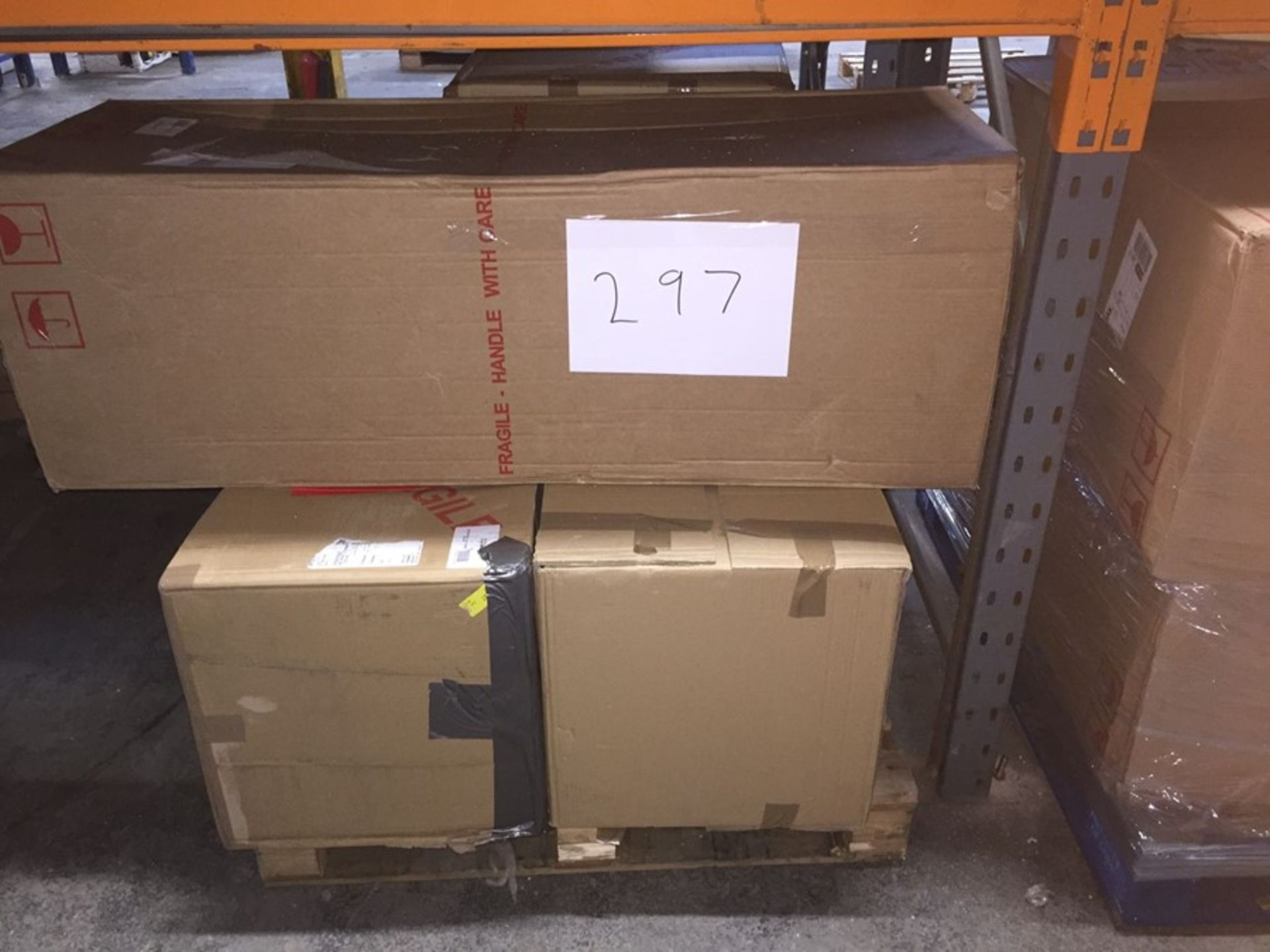 1 X BULK PALLET TO CONTAIN 5 ASSORTED FILING CABINETS, SIZES AND COLOURS VARY - L7