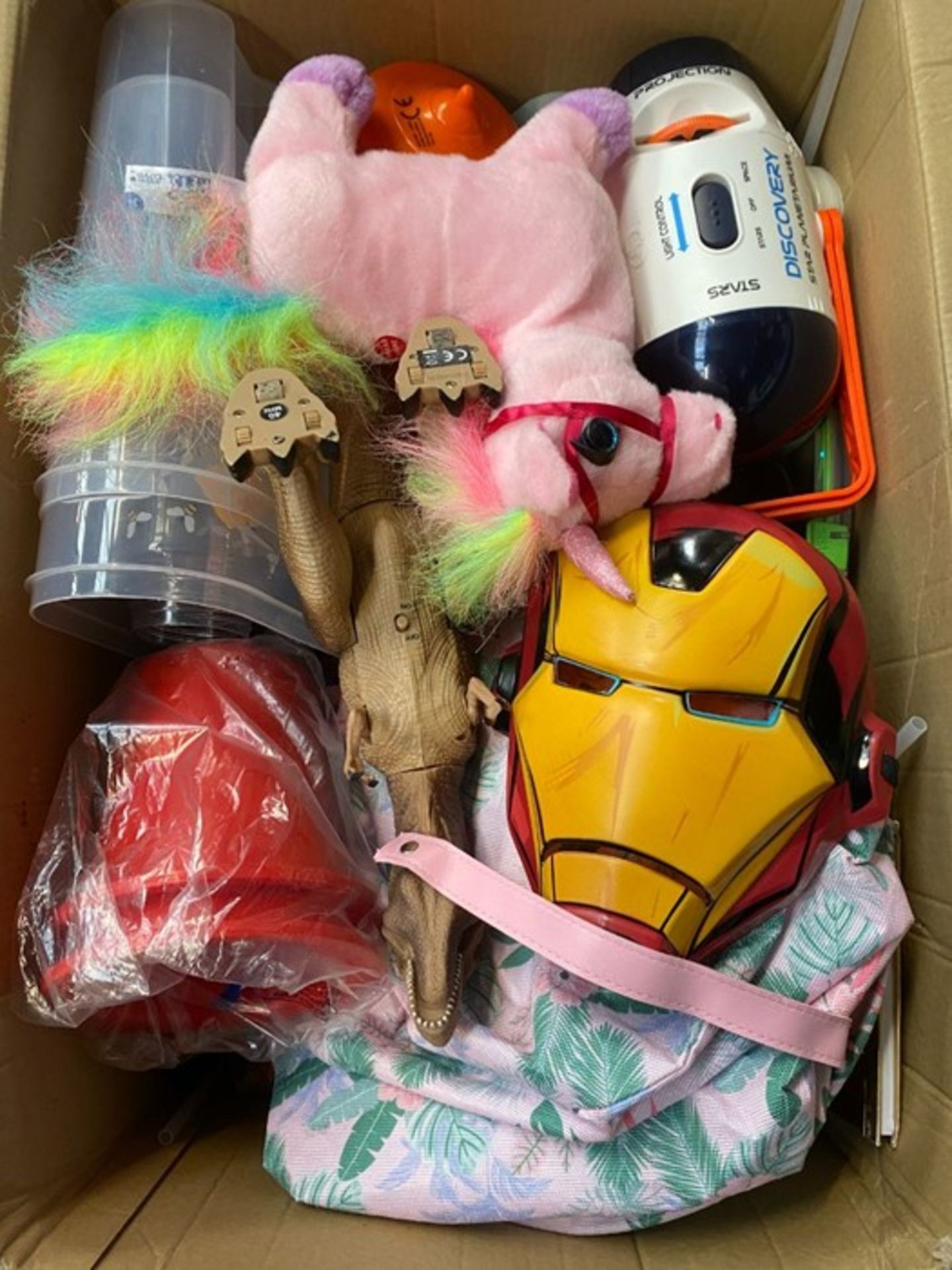 ONE LOT TO CONTAIN AN ASSORTMENT OF TOYS (CUSTOMER RETURNS UNTESTED BY DMR)
