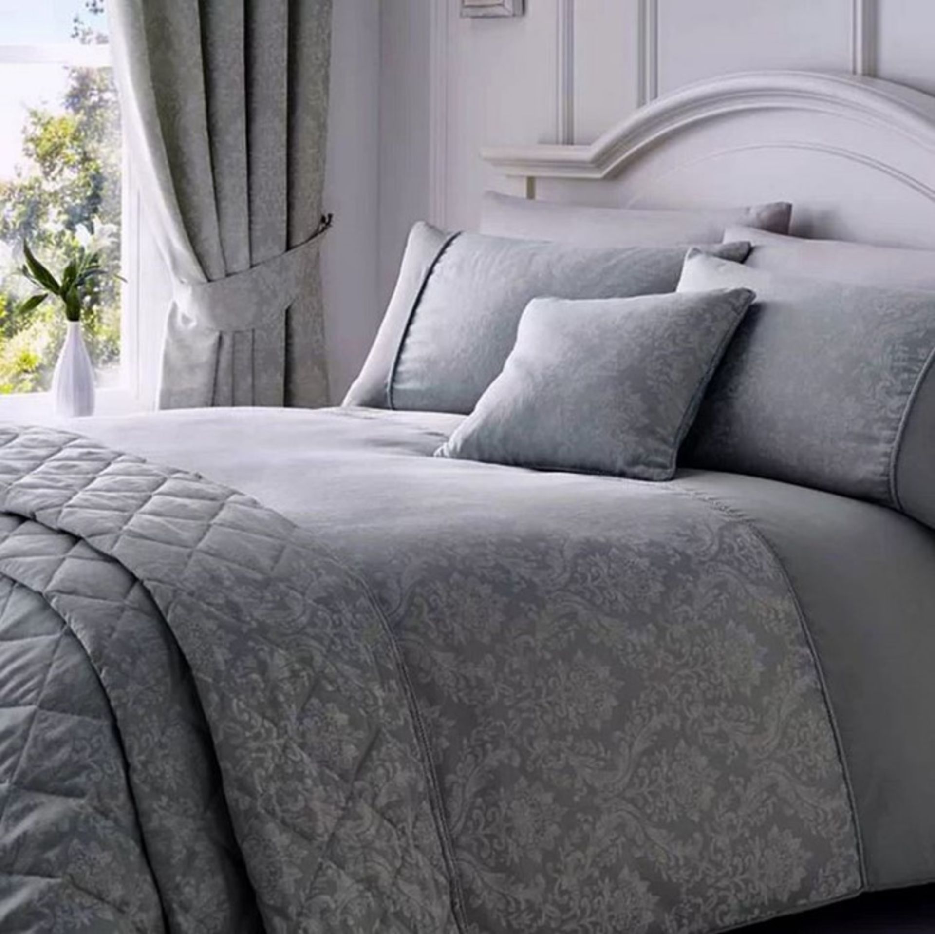 BERKELEY DUVET COVER SET / SIZE: SINGLE