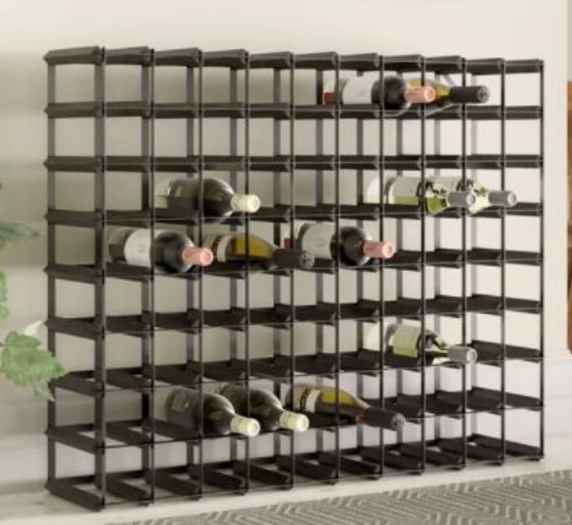 LIDDLE 90 BOTTLE WINE RACK