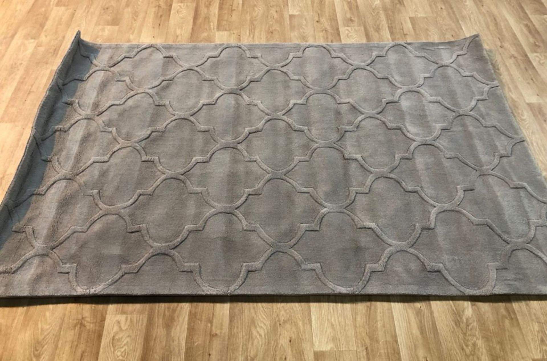 BERTRANGE HAND-TUFTED BROWN AREA RUG / SIZE: 150 X 230CM BY LATITUDE VIVE