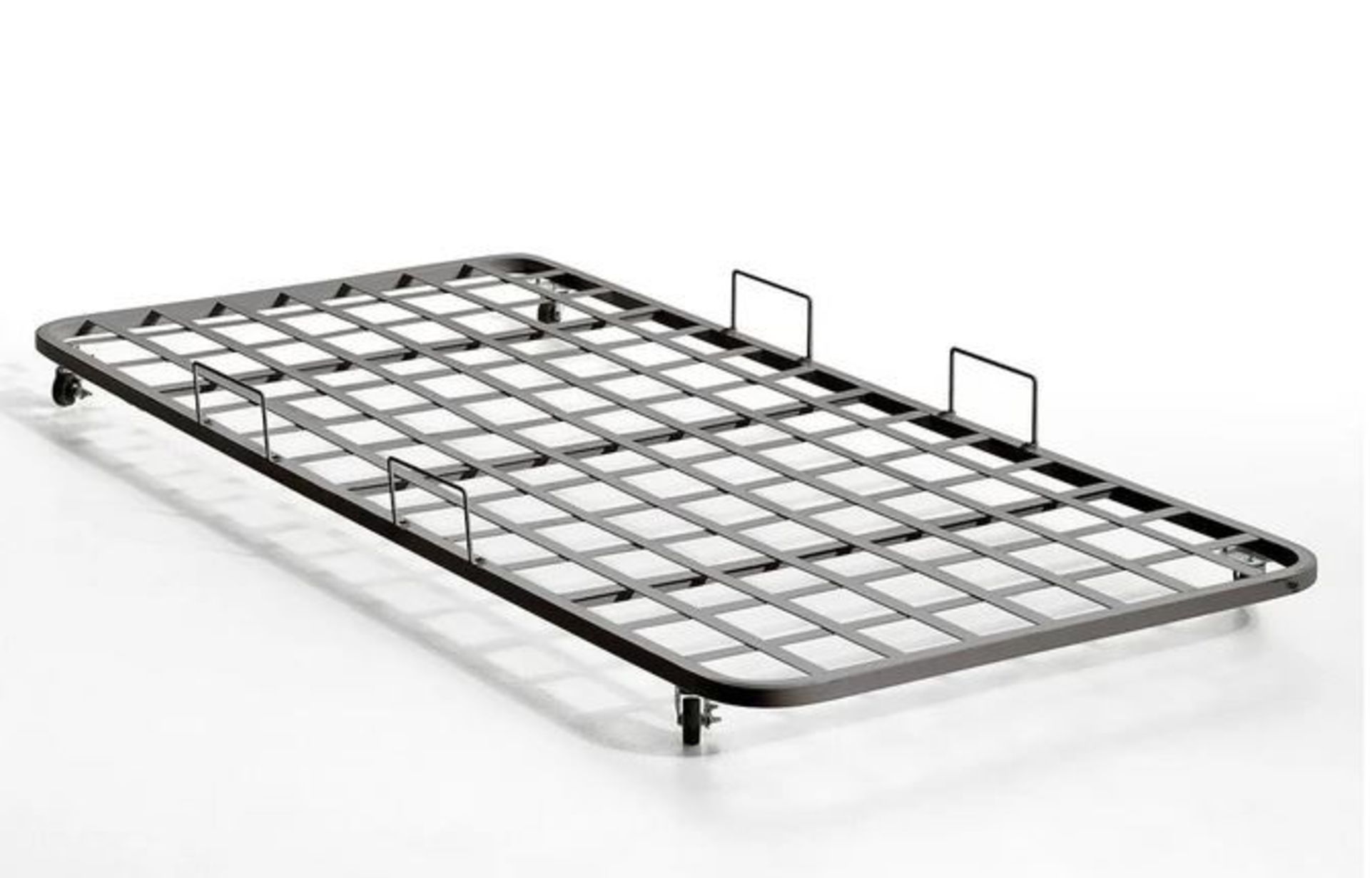 LA REDOUTE POCUS INDUSTRIAL STYLE STEEL TRUNDLE BED / SIZE: 90 X 190cm